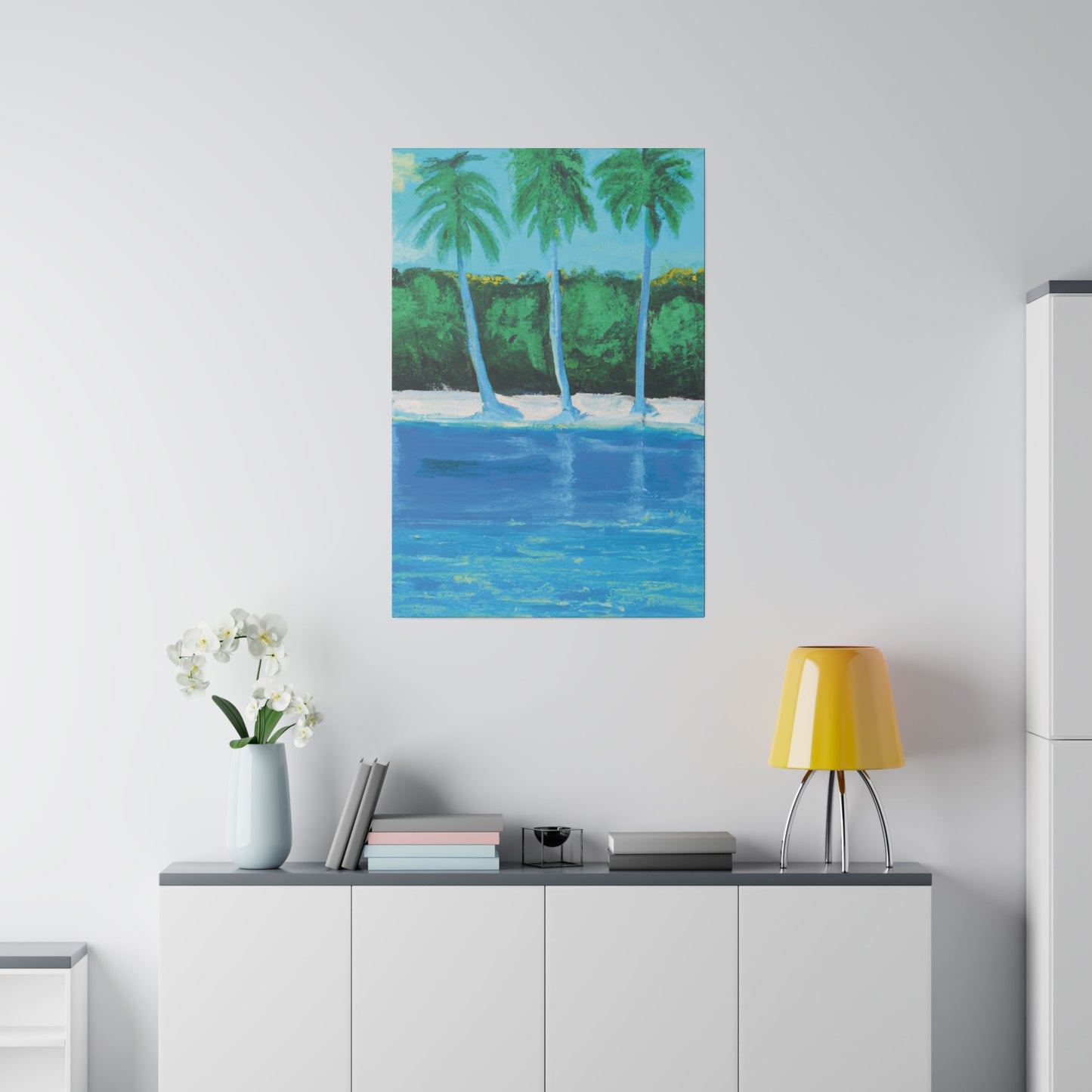 5467L - Bahamas Ocean Painting Print | Bahamas | Ocean | Beach | Poster | Home Decor | Wall Art | Canvas