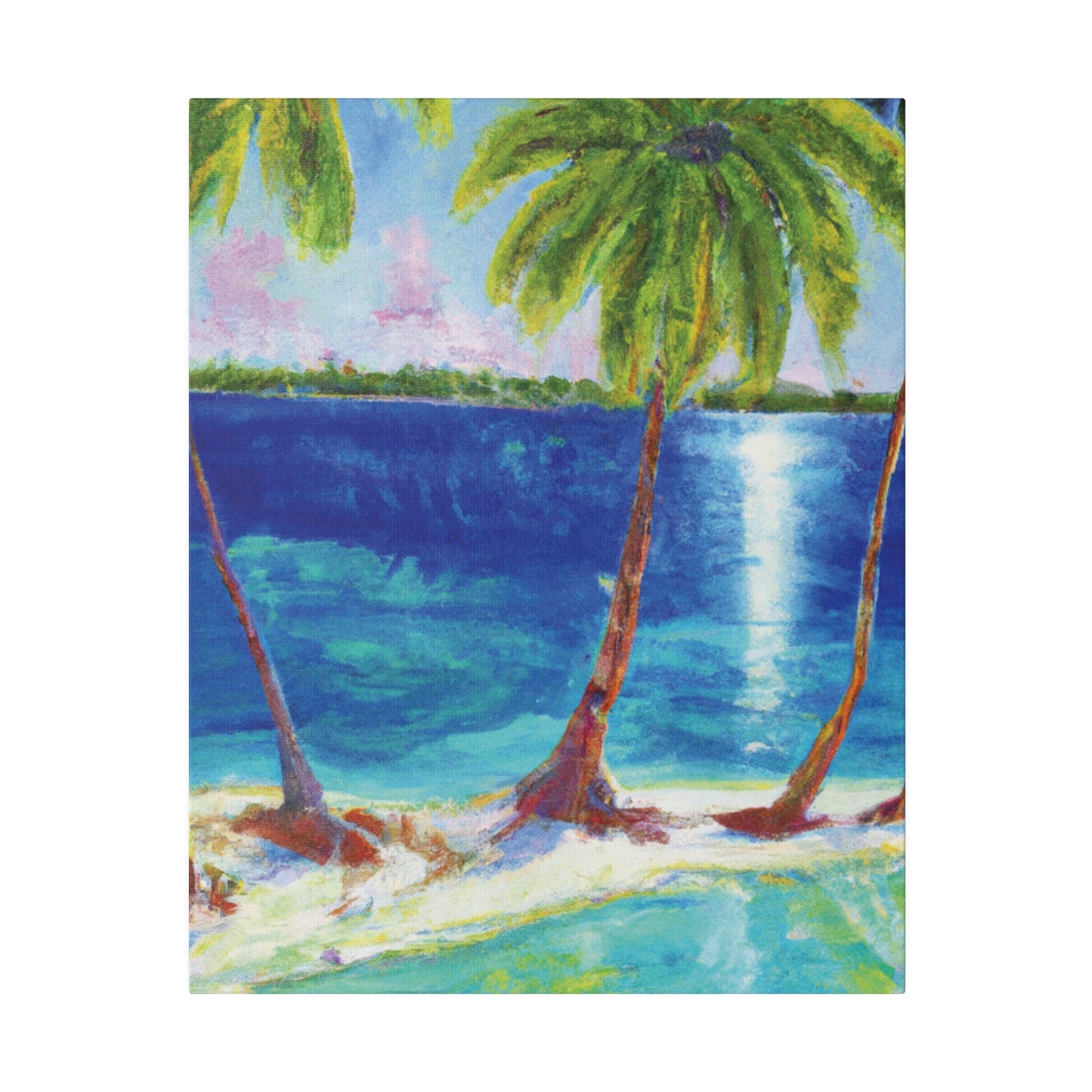 391F - Bahamas Ocean Painting Print | Bahamas | Ocean | Beach | Poster | Home Decor | Wall Art | Canvas