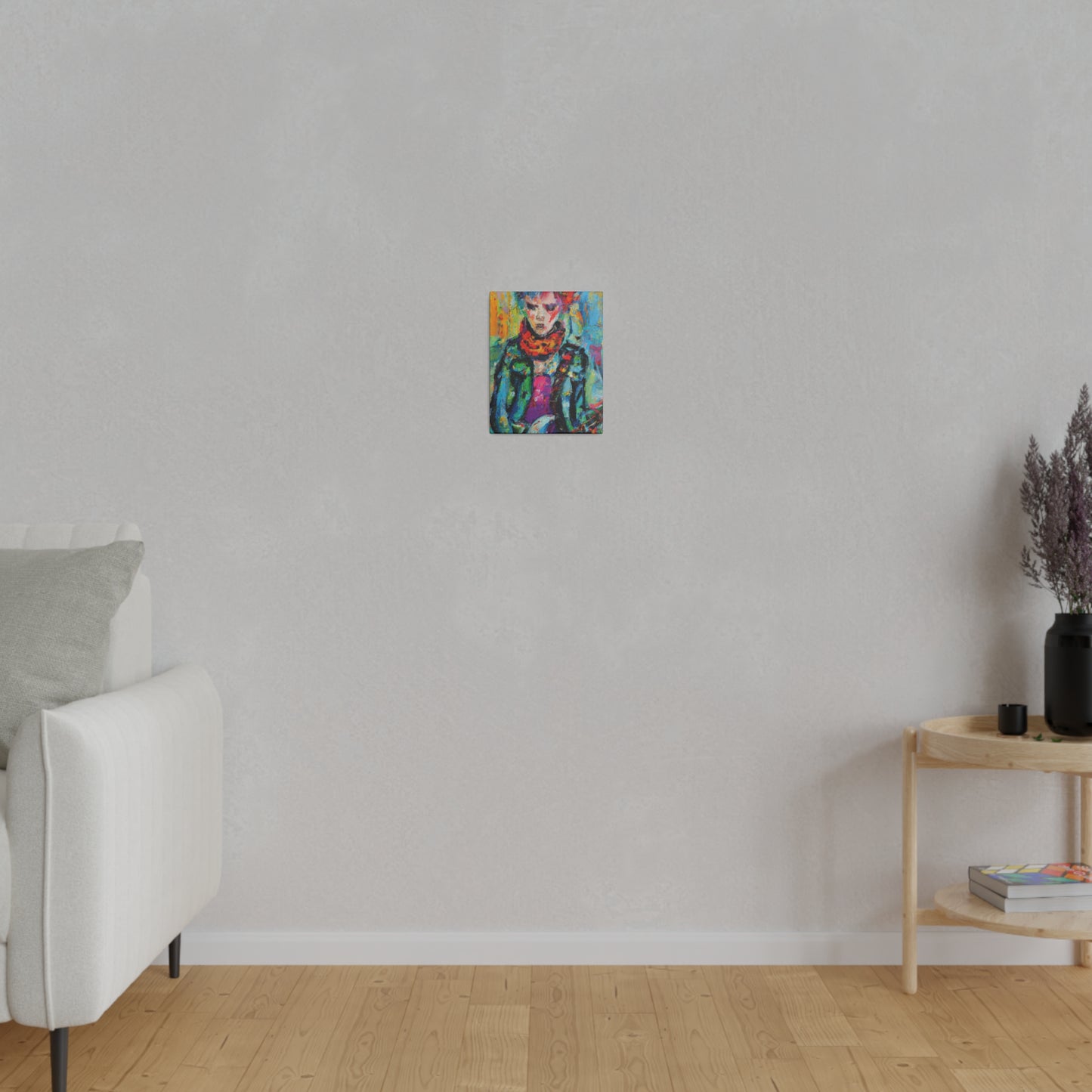 9432X - Rockstar Oil Painting Style Print | Poster | Home Decor | Wall Art | Music Art | Canvas