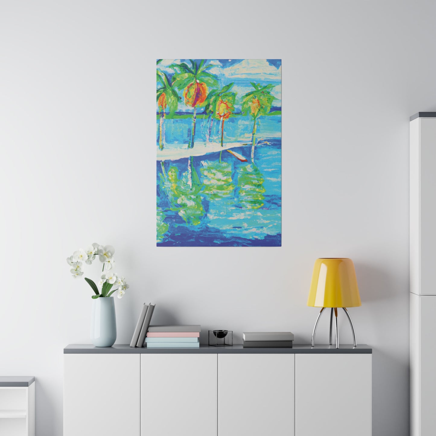 8103Q - Bahamas Ocean Painting Print | Bahamas | Ocean | Beach | Poster | Home Decor | Wall Art | Canvas