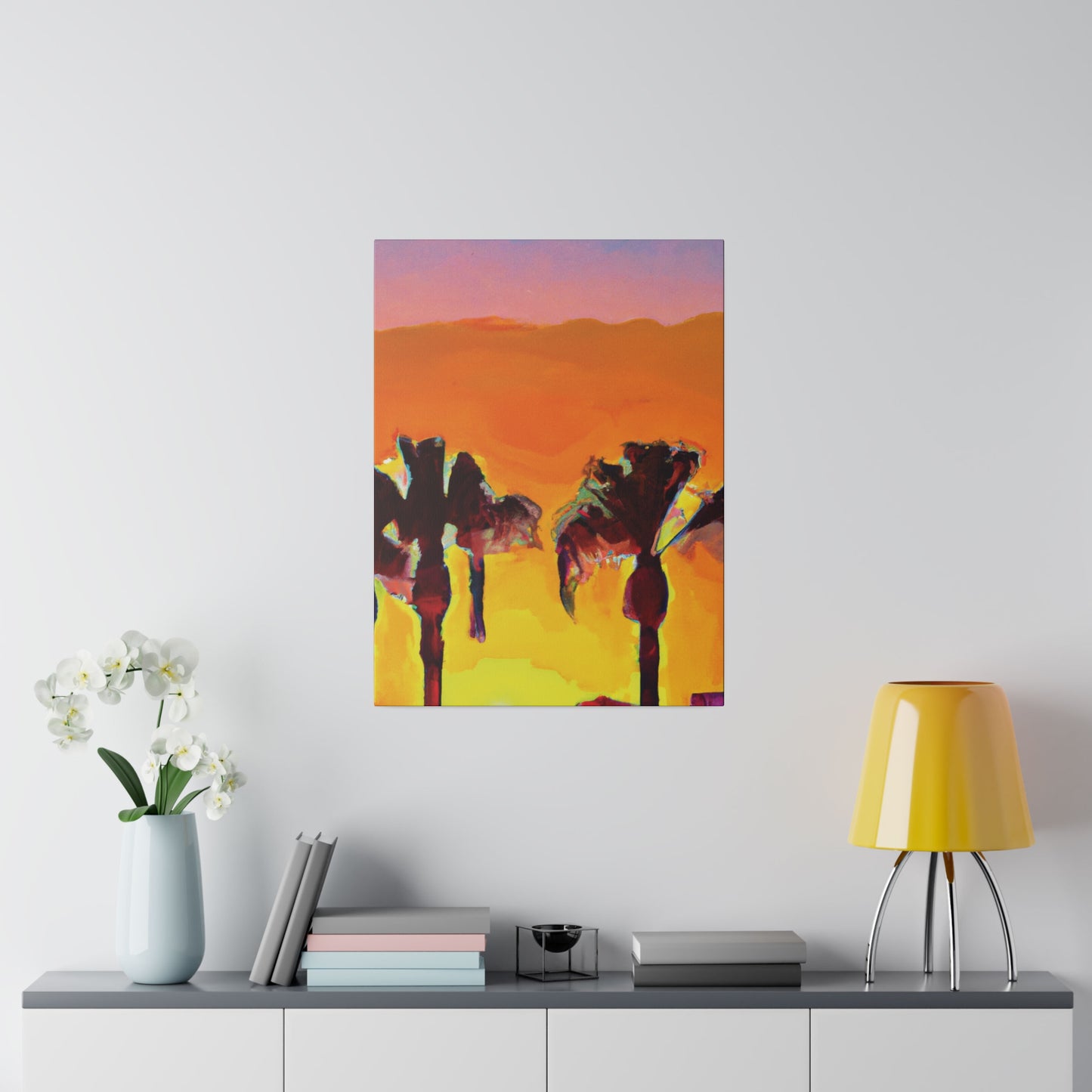 9347V - Miami Beach Sunset Painting Print | Miami | Beach | Sunset | Poster | Home Decor | Wall Art | Canvas