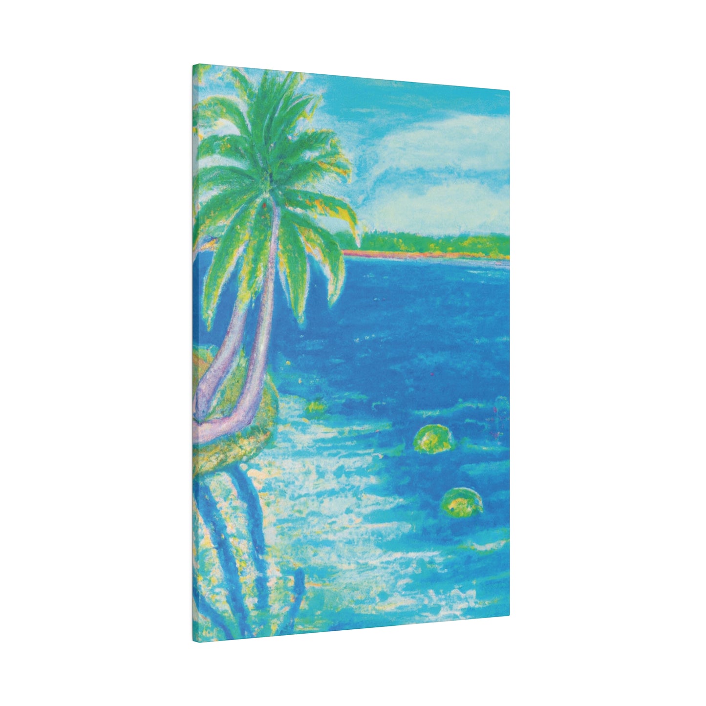 5683A - Bahamas Ocean Painting Print | Bahamas | Ocean | Beach | Poster | Home Decor | Wall Art | Canvas