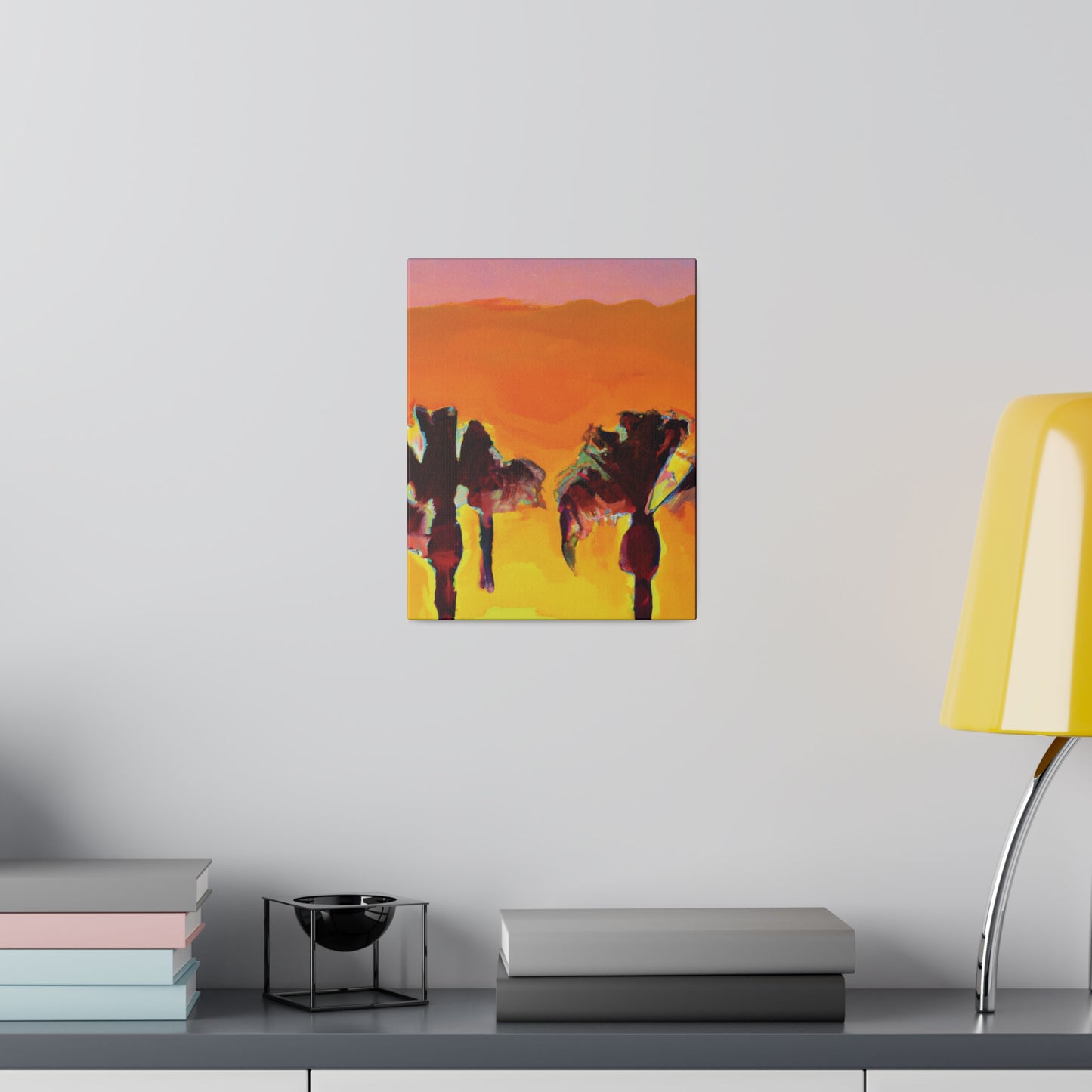 9347V - Miami Beach Sunset Painting Print | Miami | Beach | Sunset | Poster | Home Decor | Wall Art | Canvas