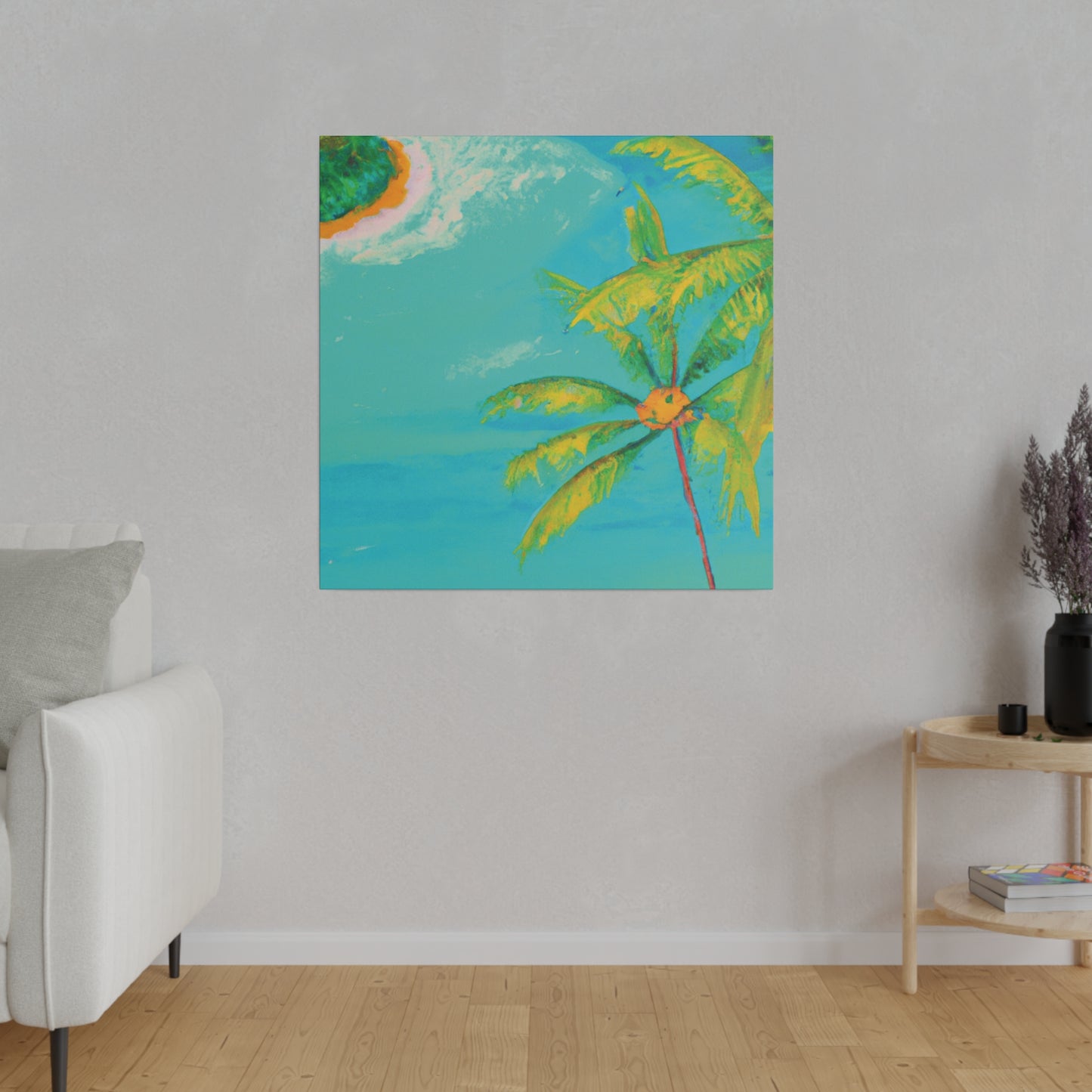 5457G - Bahamas Ocean Painting Print | Bahamas | Ocean | Beach | Poster | Home Decor | Wall Art | Canvas