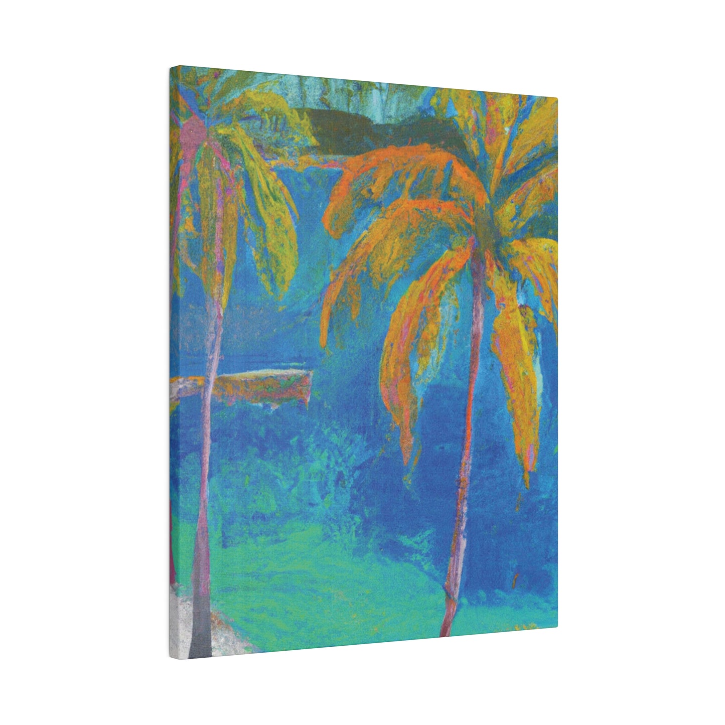 5481T - Bahamas Ocean Painting Print | Bahamas | Ocean | Beach | Poster | Home Decor | Wall Art | Canvas