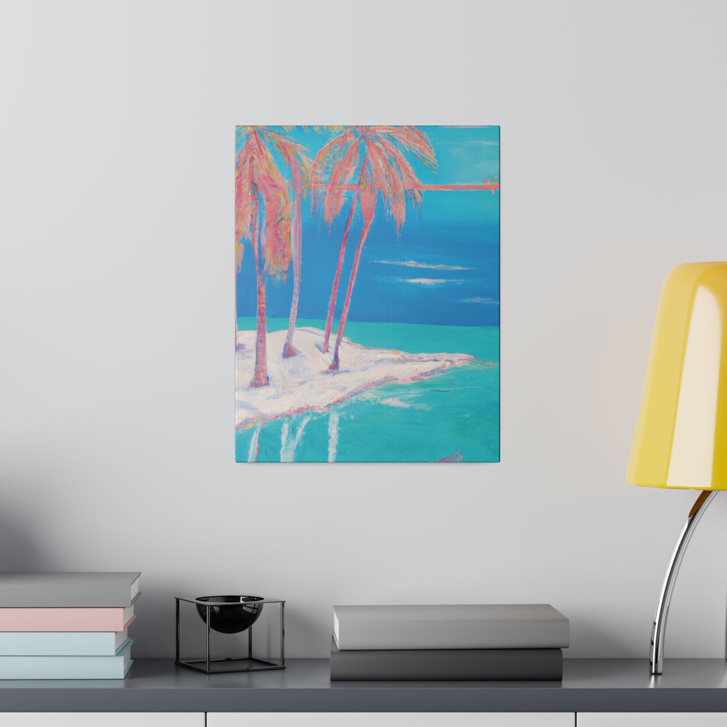 3162K - Bahamas Ocean Painting Print | Bahamas | Ocean | Beach | Poster | Home Decor | Wall Art | Canvas