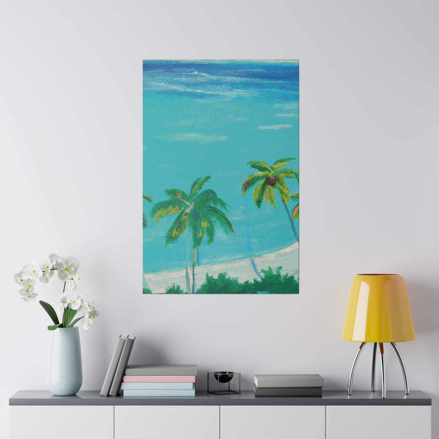 7383L - Bahamas Ocean Painting Print | Bahamas | Ocean | Beach | Poster | Home Decor | Wall Art | Canvas