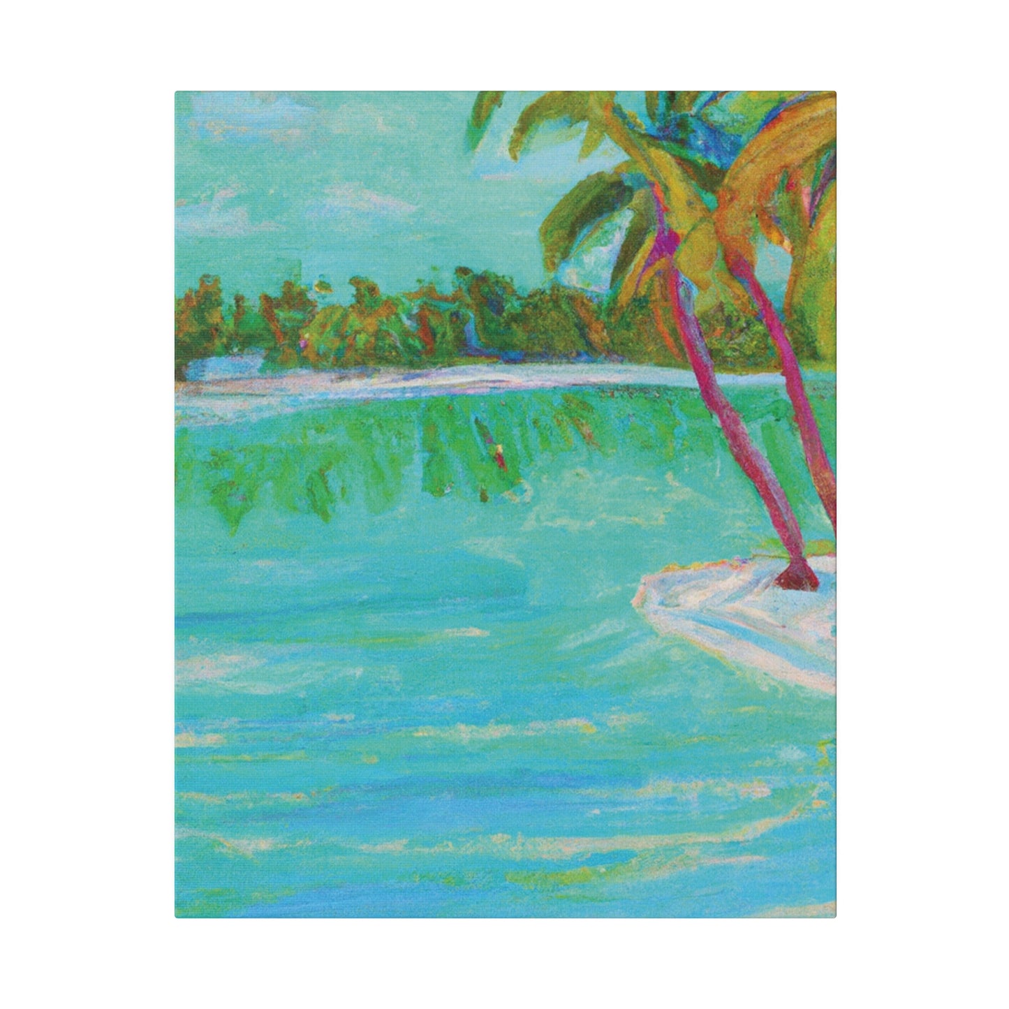 5181Z - Bahamas Ocean Painting Print | Bahamas | Ocean | Beach | Poster | Home Decor | Wall Art | Canvas