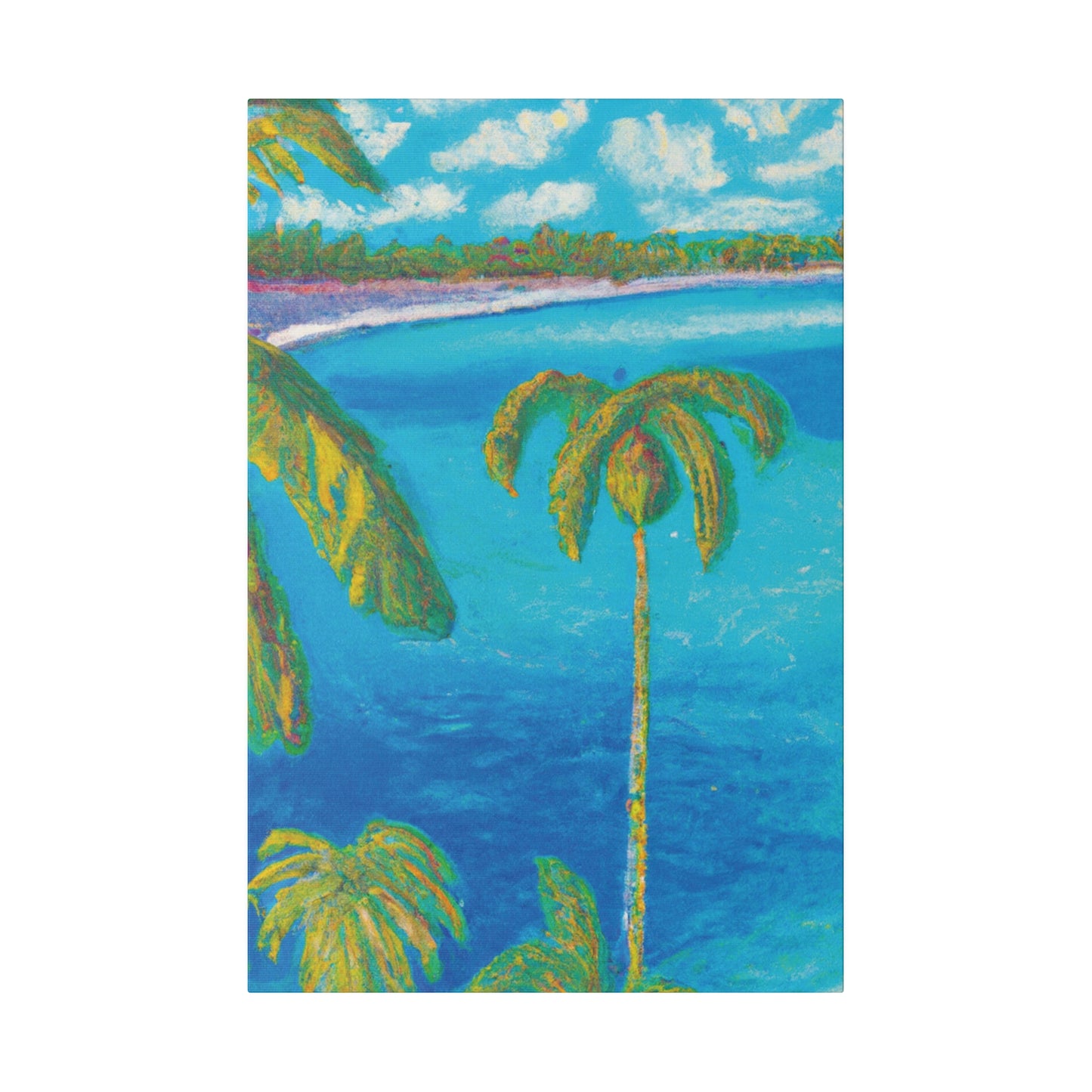 4651B - Bahamas Ocean Painting Print | Bahamas | Ocean | Beach | Poster | Home Decor | Wall Art | Canvas