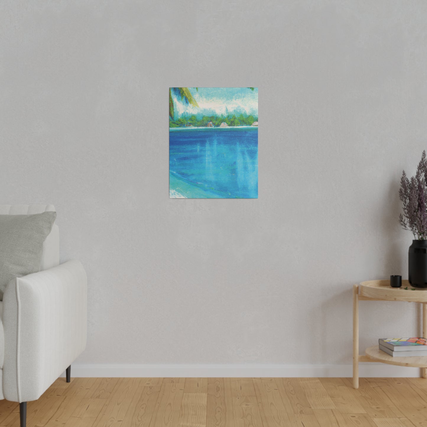 3198N - Bahamas Ocean Painting Print | Bahamas | Ocean | Beach | Poster | Home Decor | Wall Art | Canvas