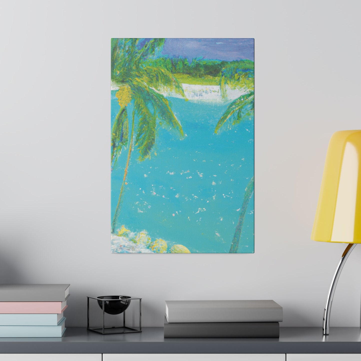 8563Y - Bahamas Ocean Painting Print | Bahamas | Ocean | Beach | Poster | Home Decor | Wall Art | Canvas