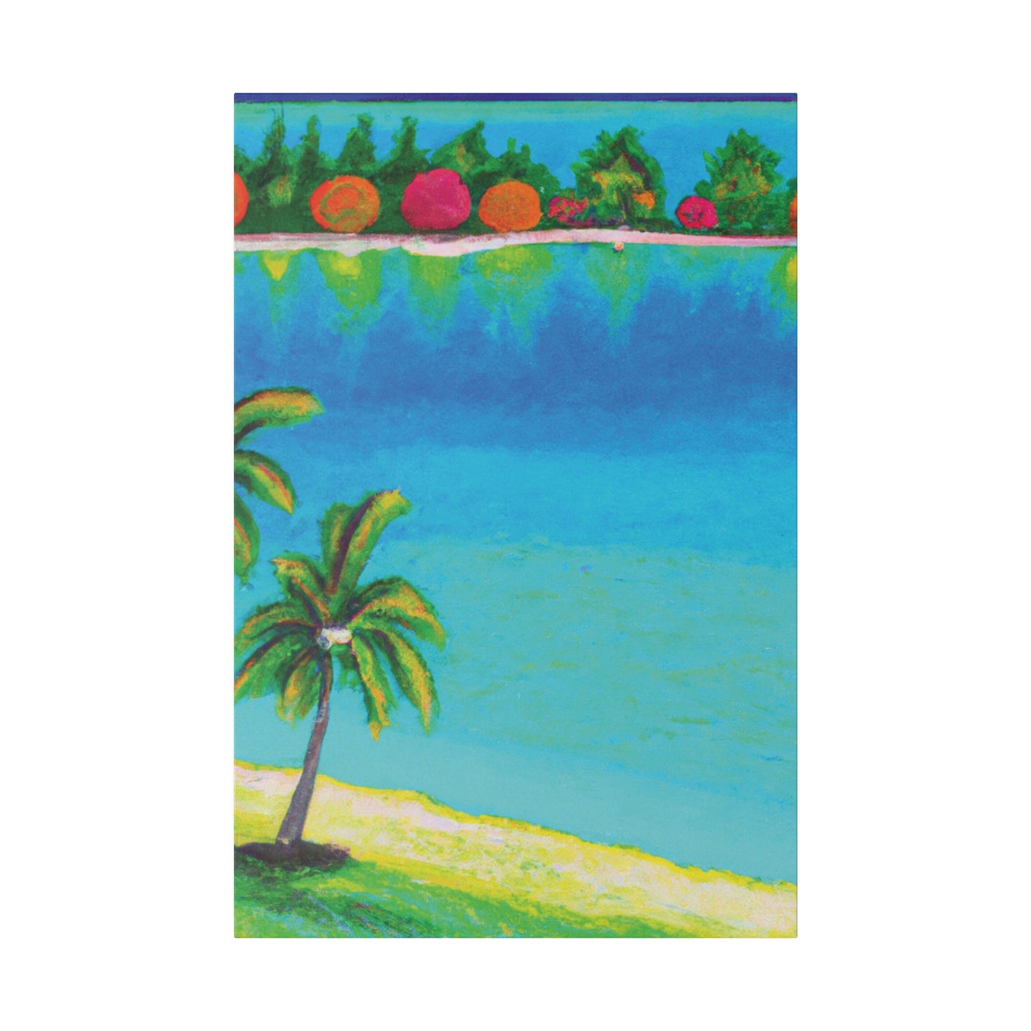 6816J - Bahamas Ocean Painting Print | Bahamas | Ocean | Beach | Poster | Home Decor | Wall Art | Canvas