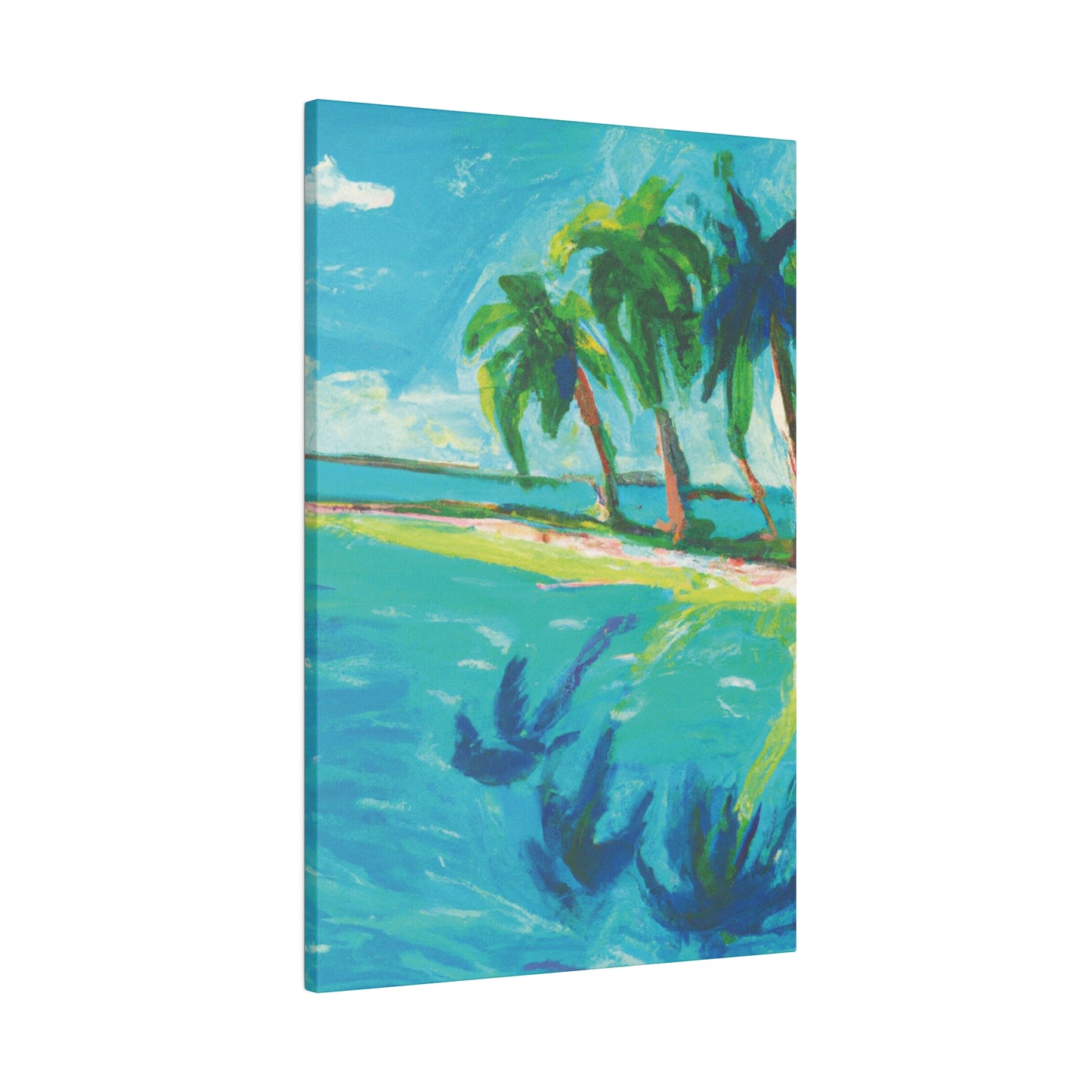 7326Z - Bahamas Ocean Painting Print | Bahamas | Ocean | Beach | Poster | Home Decor | Wall Art | Canvas