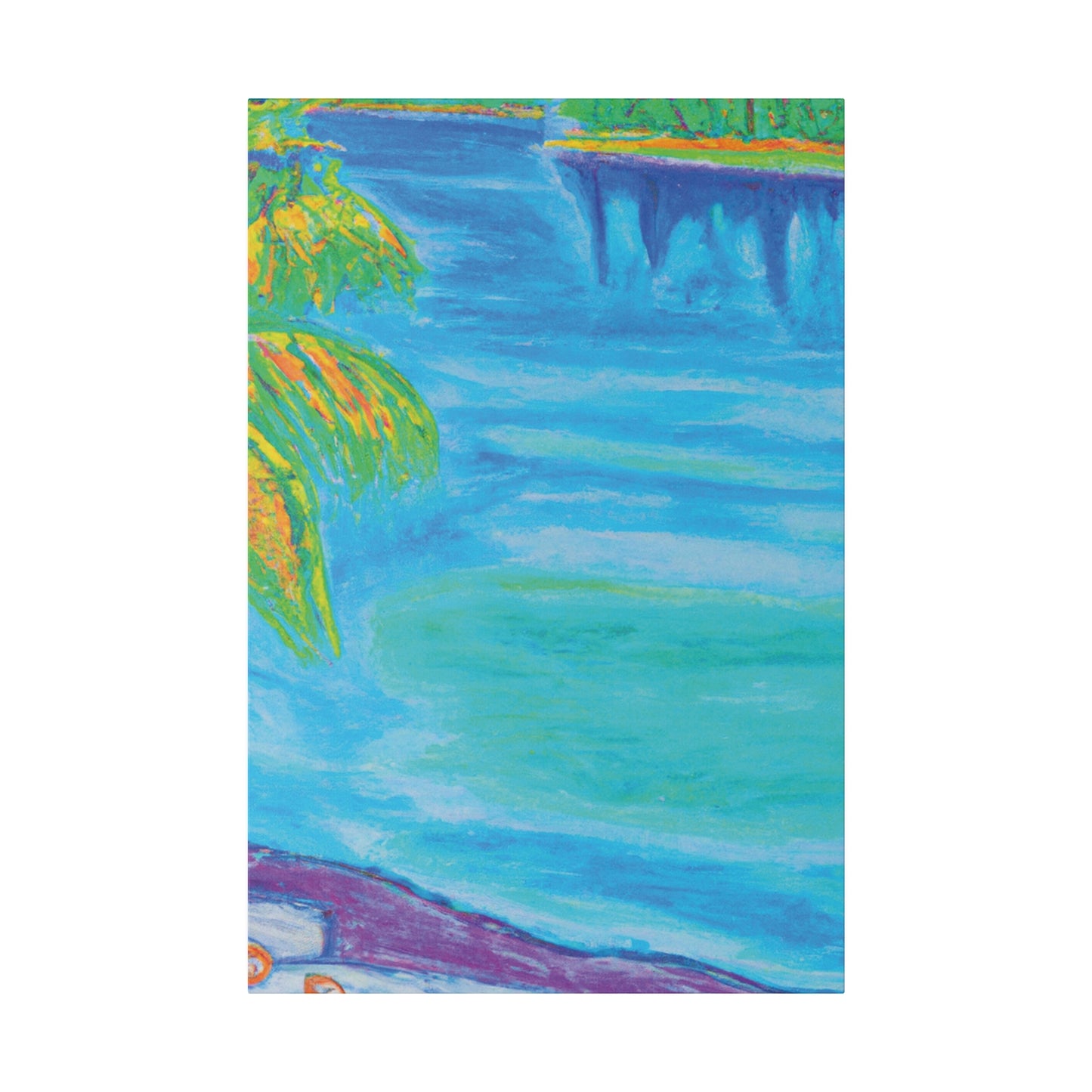 3842G - Bahamas Ocean Painting Print | Bahamas | Ocean | Beach | Poster | Home Decor | Wall Art | Canvas