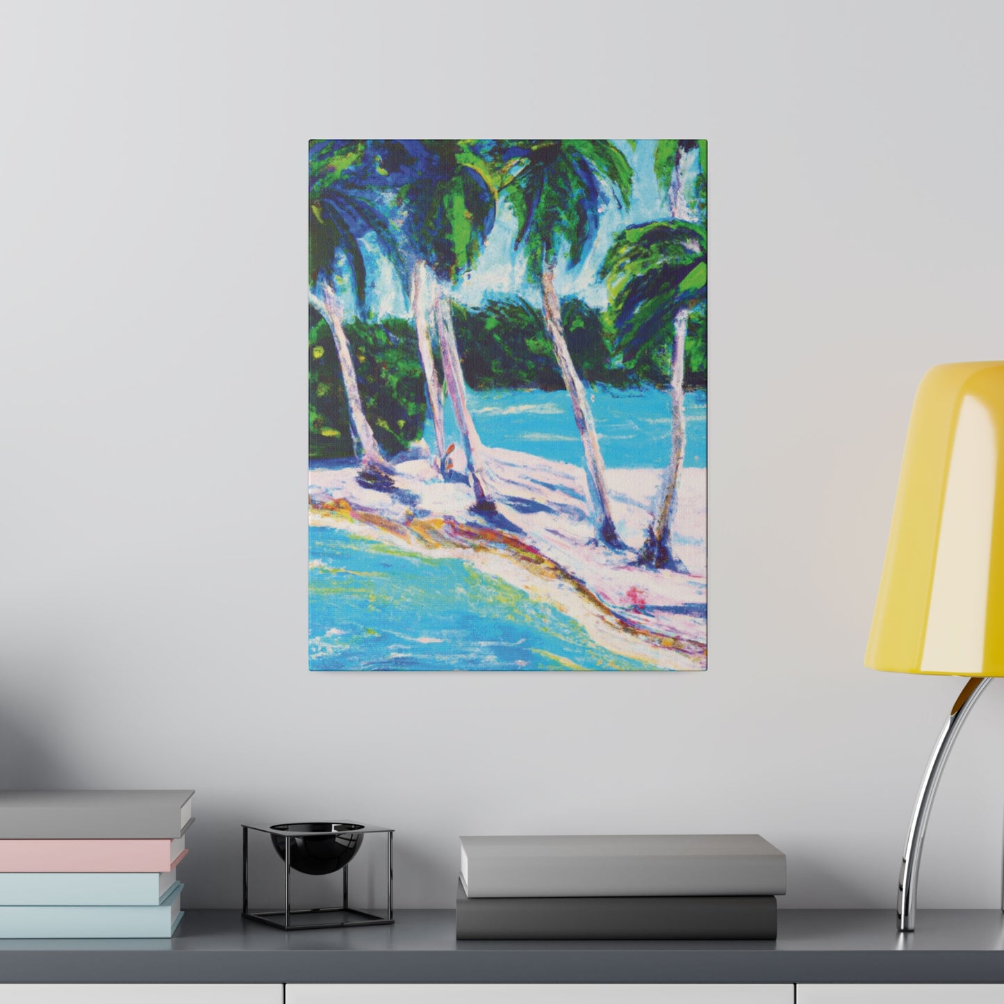 4567L - Bahamas Ocean Painting Print | Bahamas | Ocean | Beach | Poster | Home Decor | Wall Art | Canvas