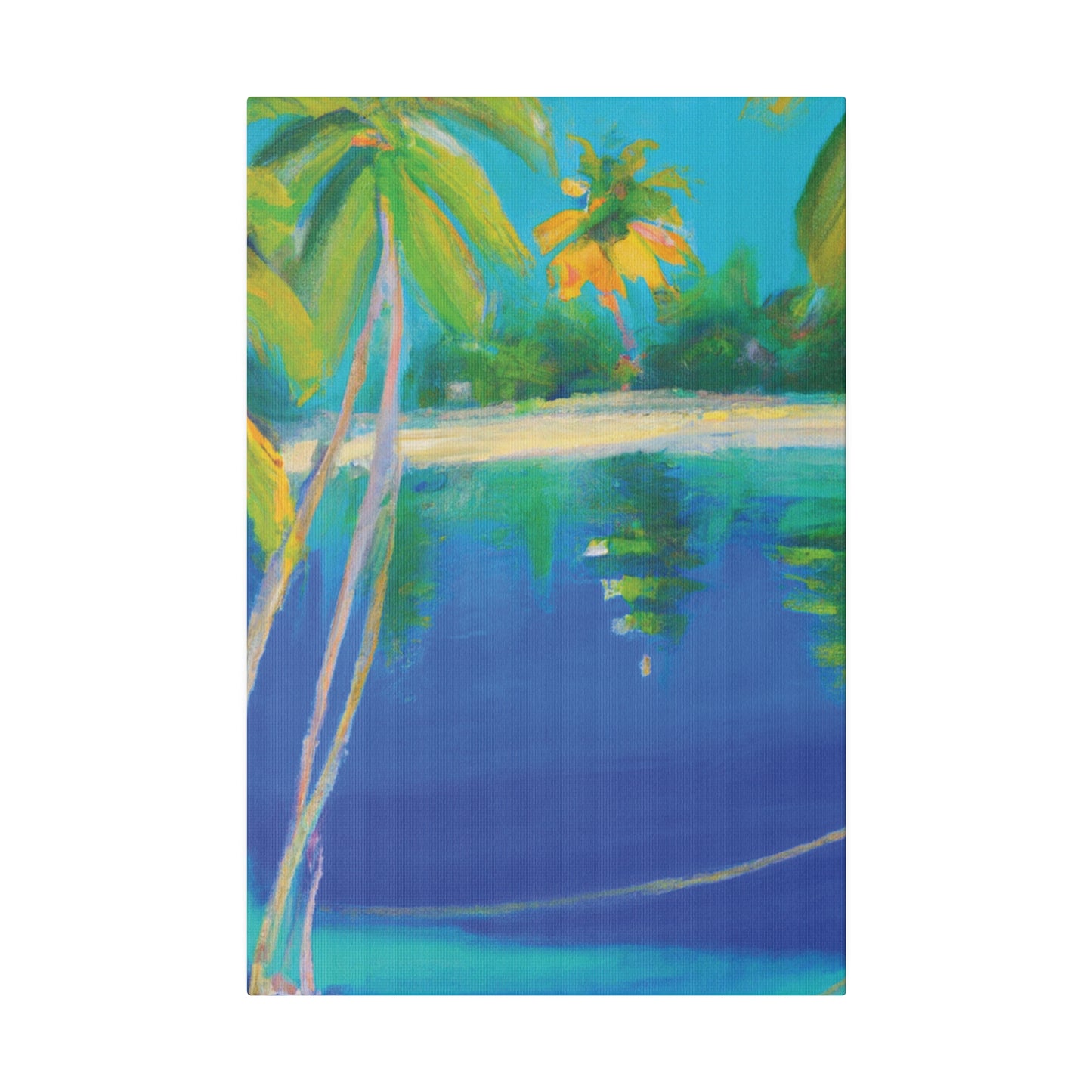 6837T - Bahamas Ocean Painting Print | Bahamas | Ocean | Beach | Poster | Home Decor | Wall Art | Canvas