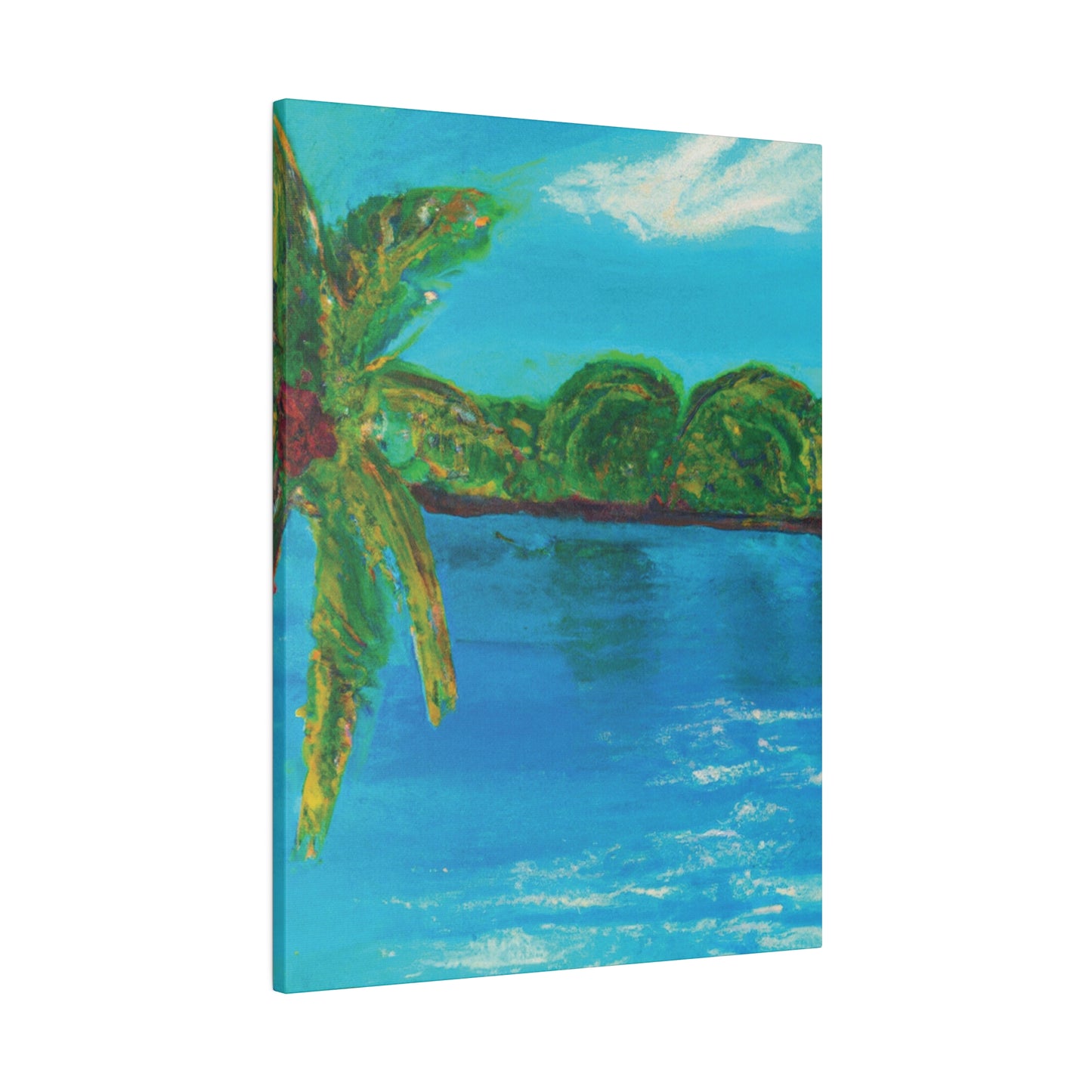 4245A - Bahamas Ocean Painting Print | Bahamas | Ocean | Beach | Poster | Home Decor | Wall Art | Canvas