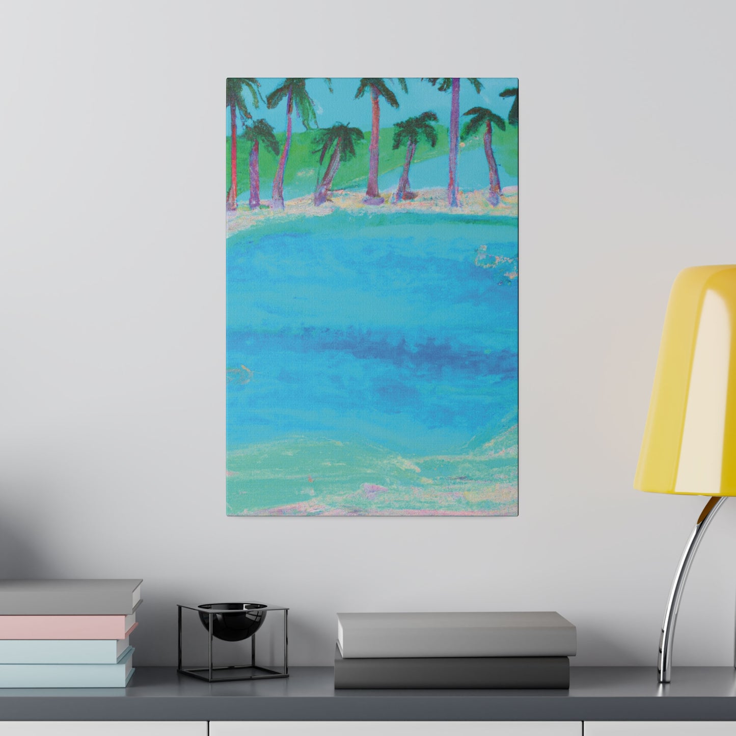 7907S - Bahamas Ocean Painting Print | Bahamas | Ocean | Beach | Poster | Home Decor | Wall Art | Canvas