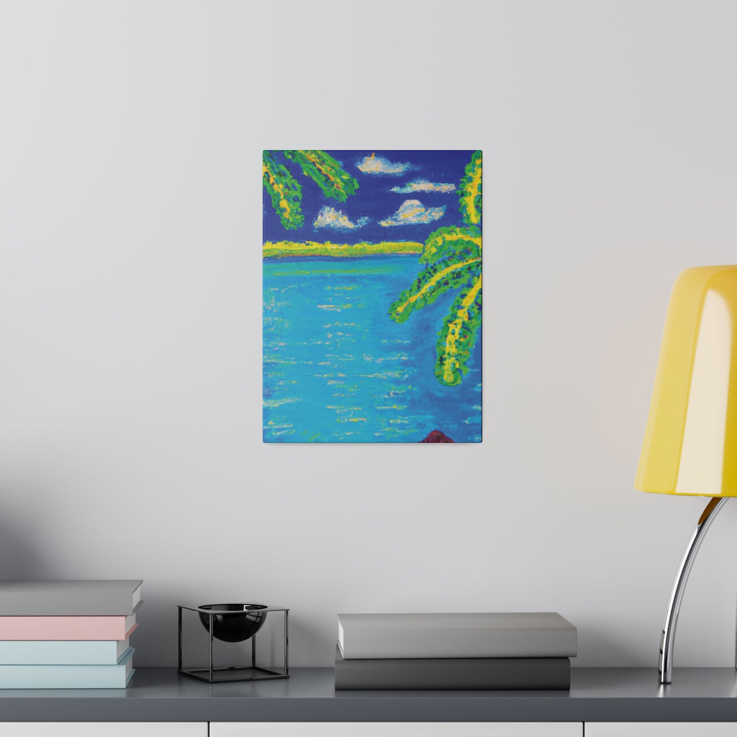 9774Z - Bahamas Ocean Painting Print | Bahamas | Ocean | Beach | Poster | Home Decor | Wall Art | Canvas