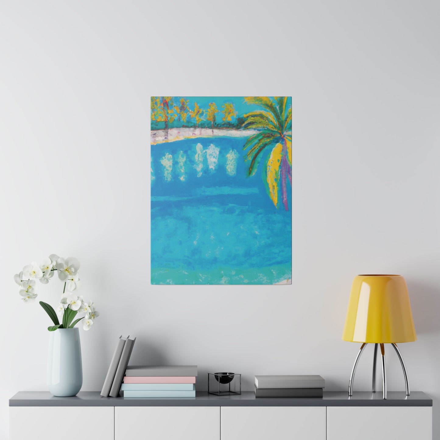 2193F - Bahamas Ocean Painting Print | Bahamas | Ocean | Beach | Poster | Home Decor | Wall Art | Canvas