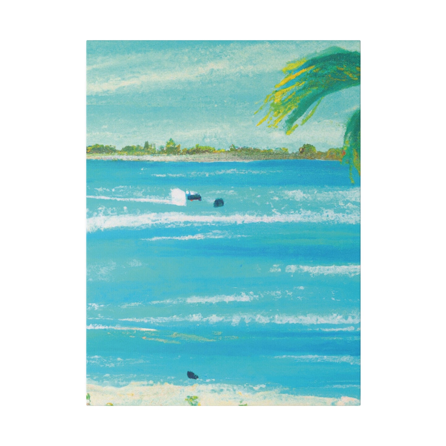 4282E - Bahamas Ocean Painting Print | Bahamas | Ocean | Beach | Poster | Home Decor | Wall Art | Canvas