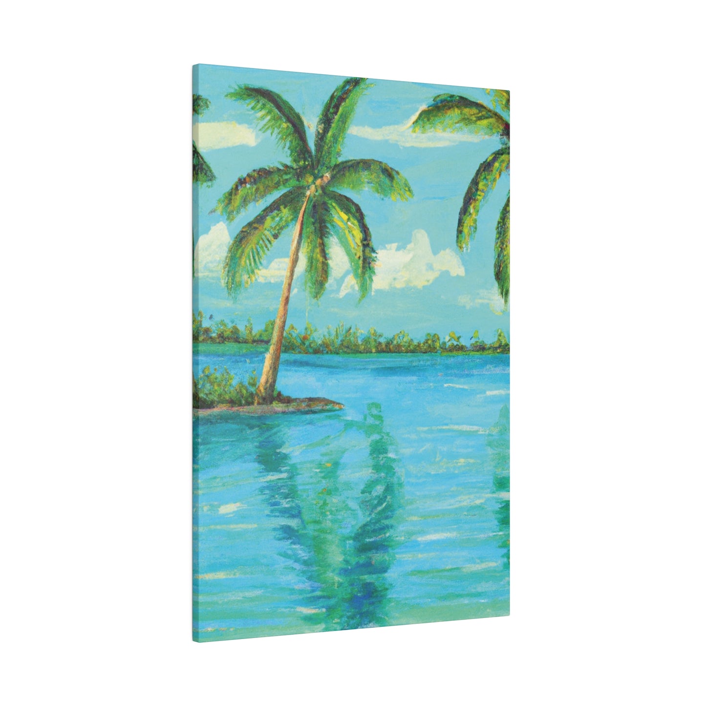 8276T - Bahamas Ocean Painting Print | Bahamas | Ocean | Beach | Poster | Home Decor | Wall Art | Canvas