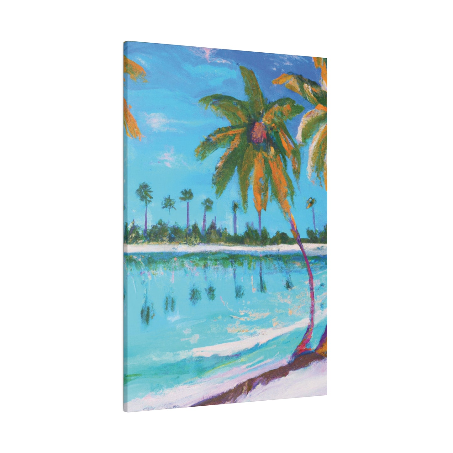 8723S - Bahamas Ocean Painting Print | Bahamas | Ocean | Beach | Poster | Home Decor | Wall Art | Canvas