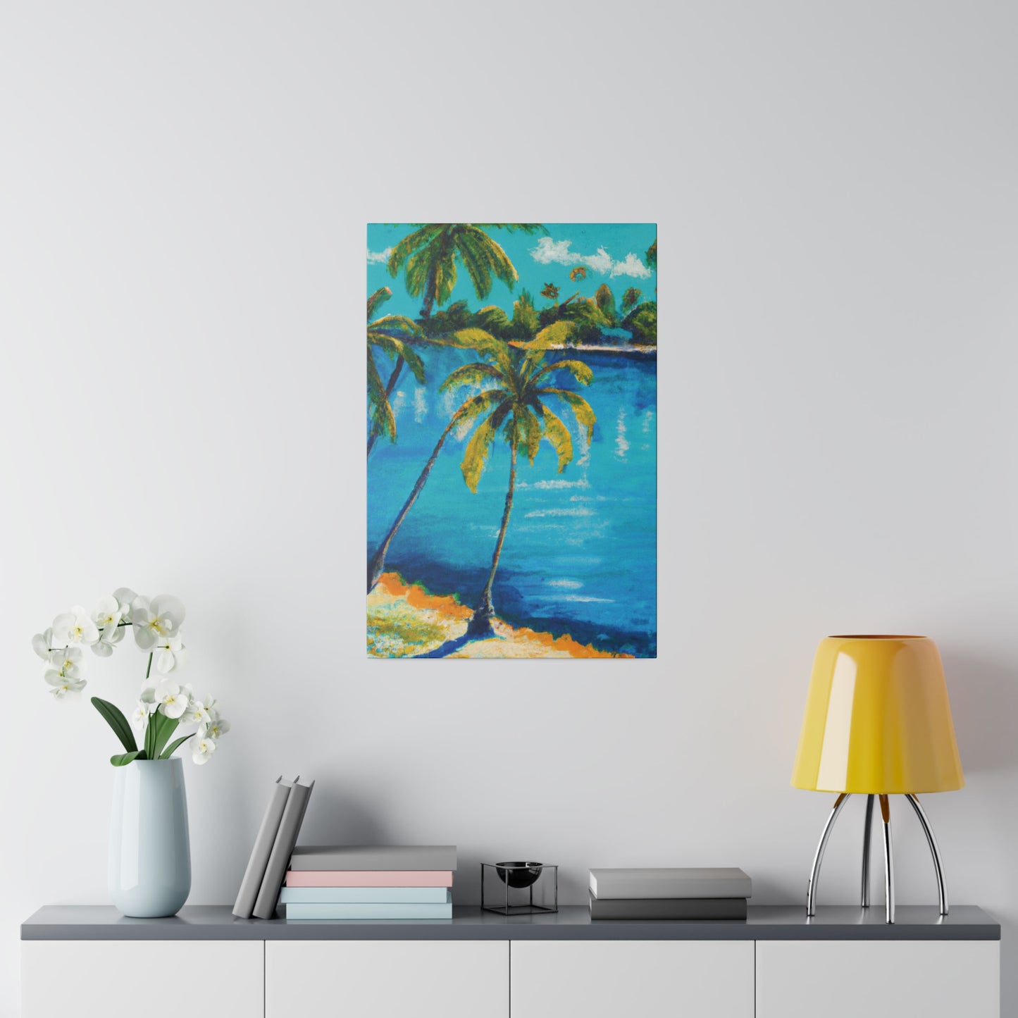 856Y - Bahamas Ocean Painting Print | Bahamas | Ocean | Beach | Poster | Home Decor | Wall Art | Canvas