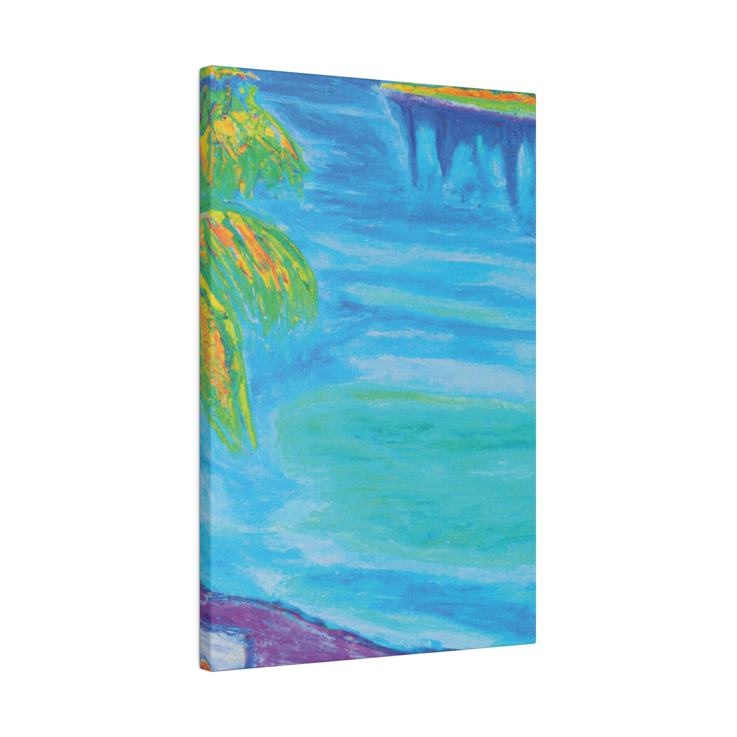 3842G - Bahamas Ocean Painting Print | Bahamas | Ocean | Beach | Poster | Home Decor | Wall Art | Canvas