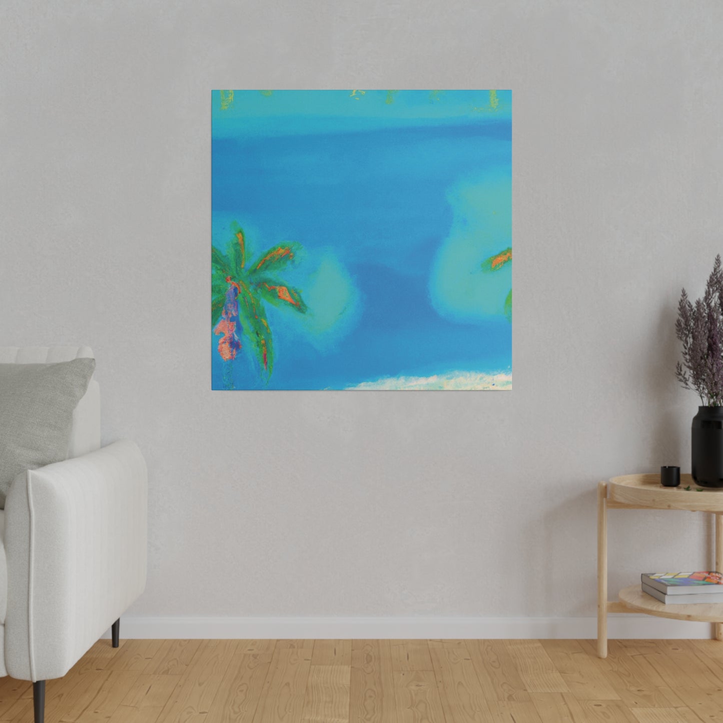 4785X - Bahamas Ocean Painting Print | Bahamas | Ocean | Beach | Poster | Home Decor | Wall Art | Canvas