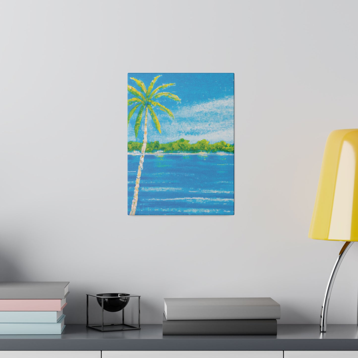 9803Q - Bahamas Ocean Painting Print | Bahamas | Ocean | Beach | Poster | Home Decor | Wall Art | Canvas