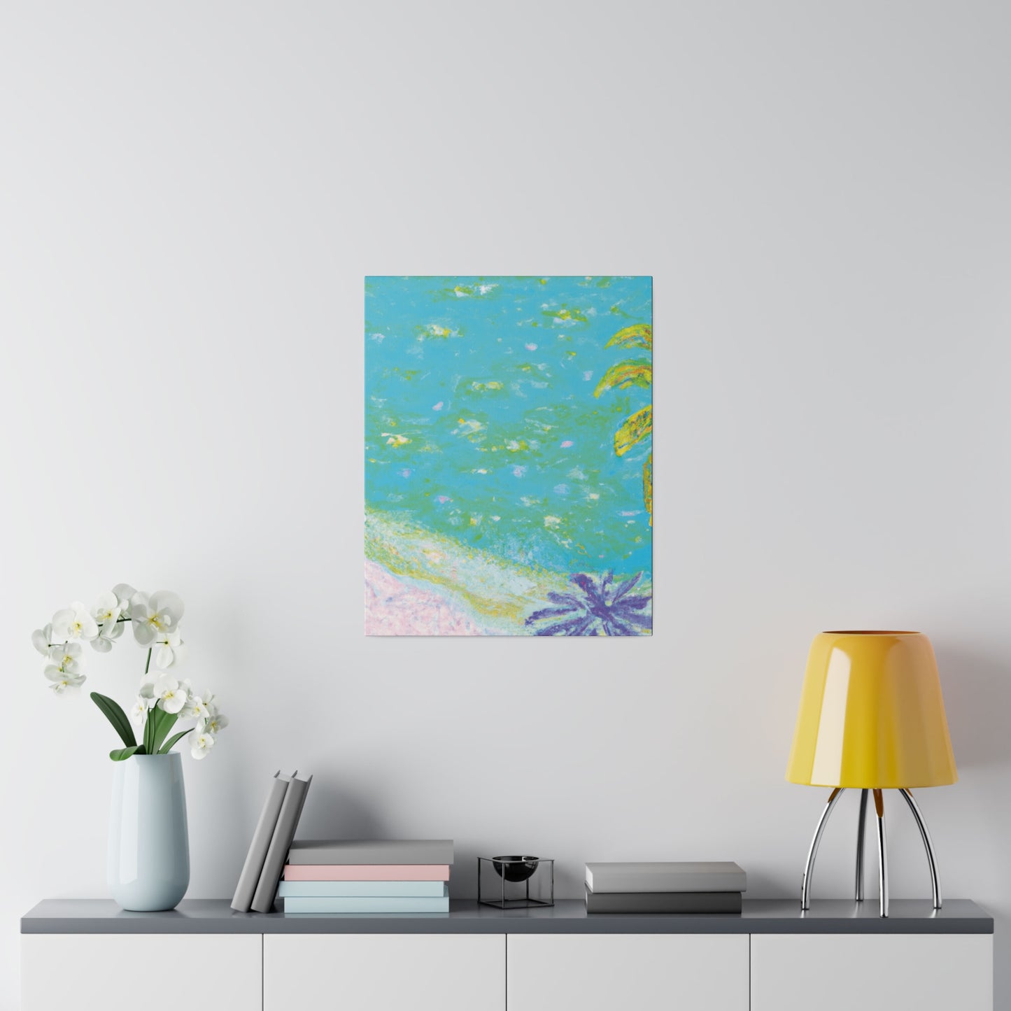 5254Q - Bahamas Ocean Painting Print | Bahamas | Ocean | Beach | Poster | Home Decor | Wall Art | Canvas