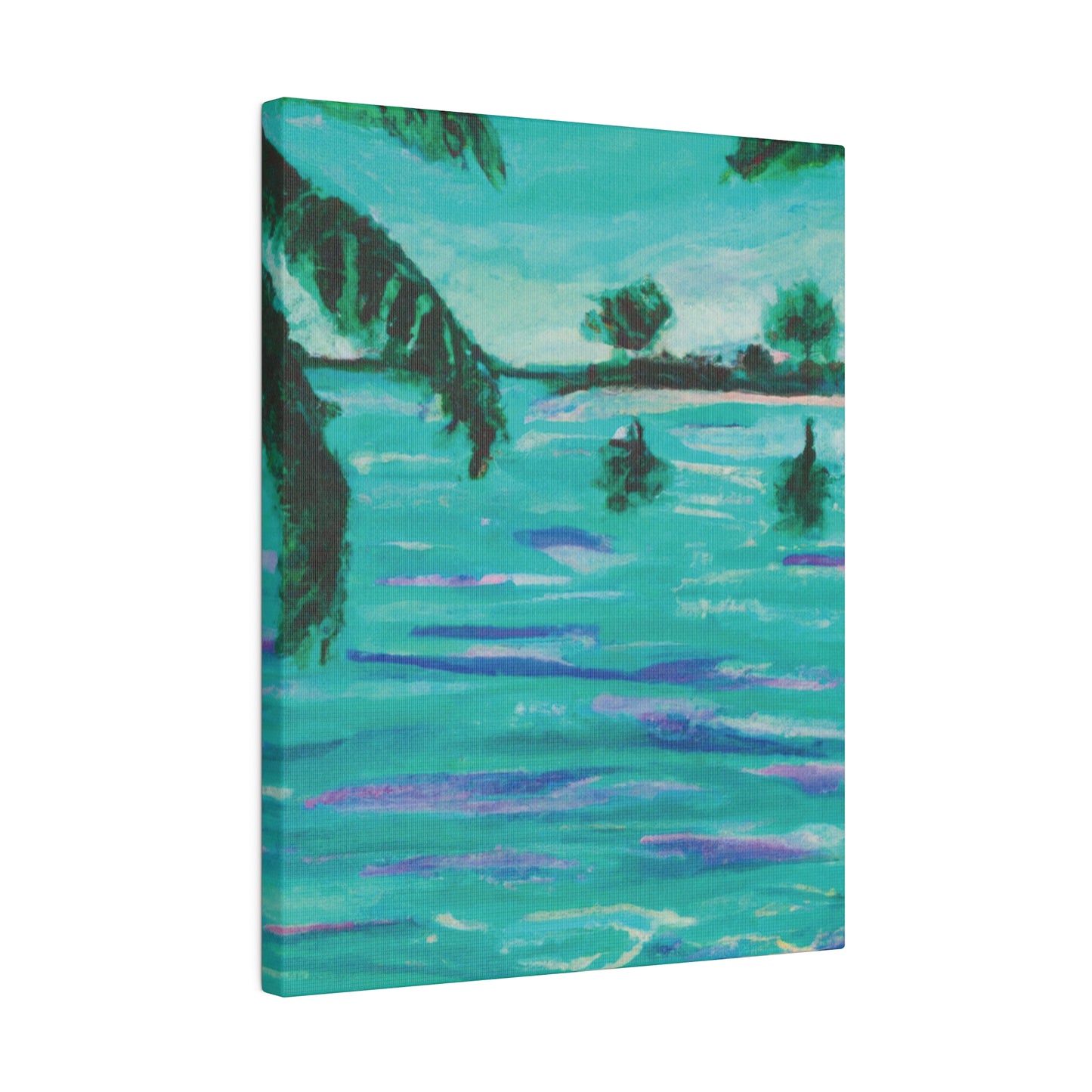 4157C - Bahamas Ocean Painting Print | Bahamas | Ocean | Beach | Poster | Home Decor | Wall Art | Canvas