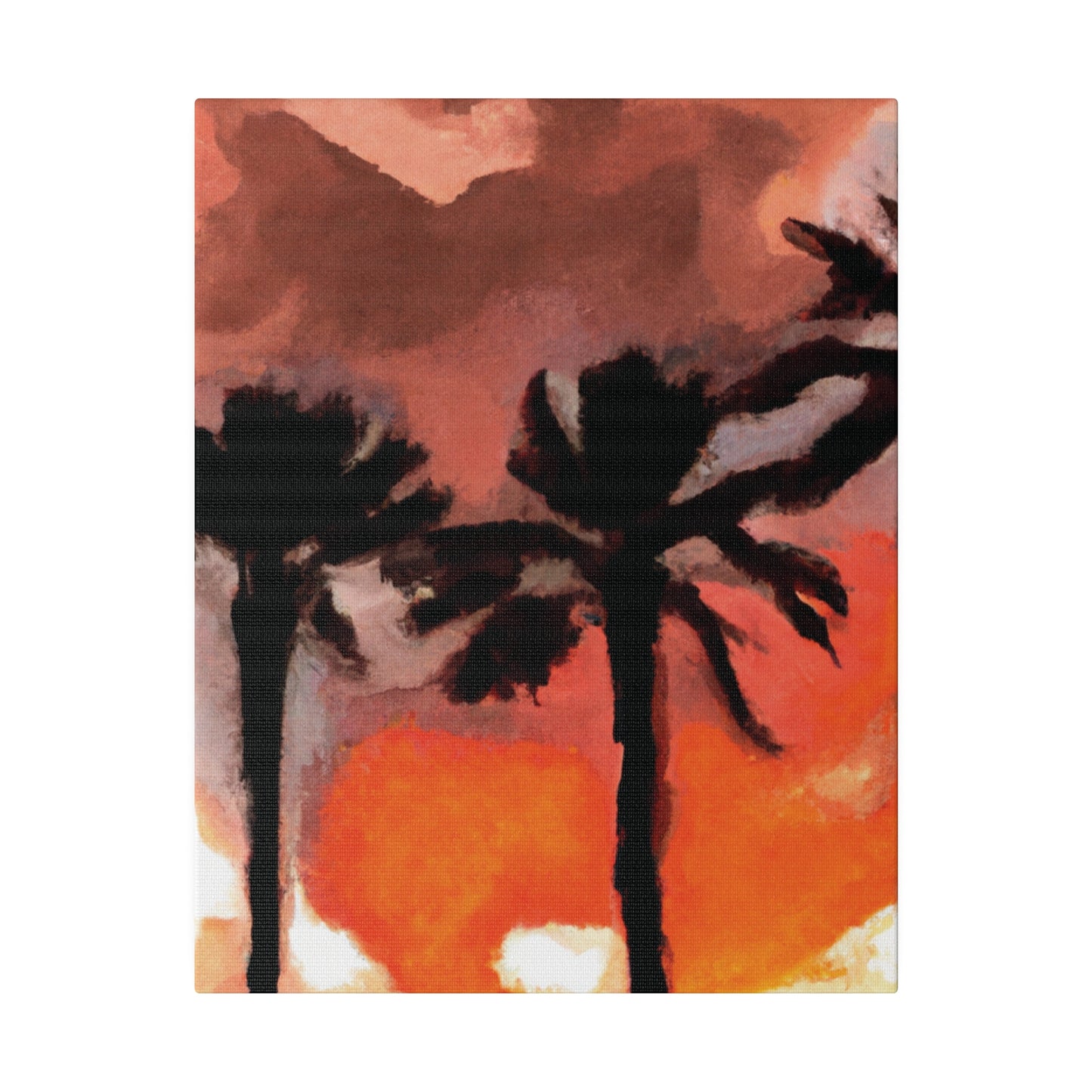 9073X - Miami Beach Sunset Painting Print | Miami | Beach | Sunset | Poster | Home Decor | Wall Art | Canvas