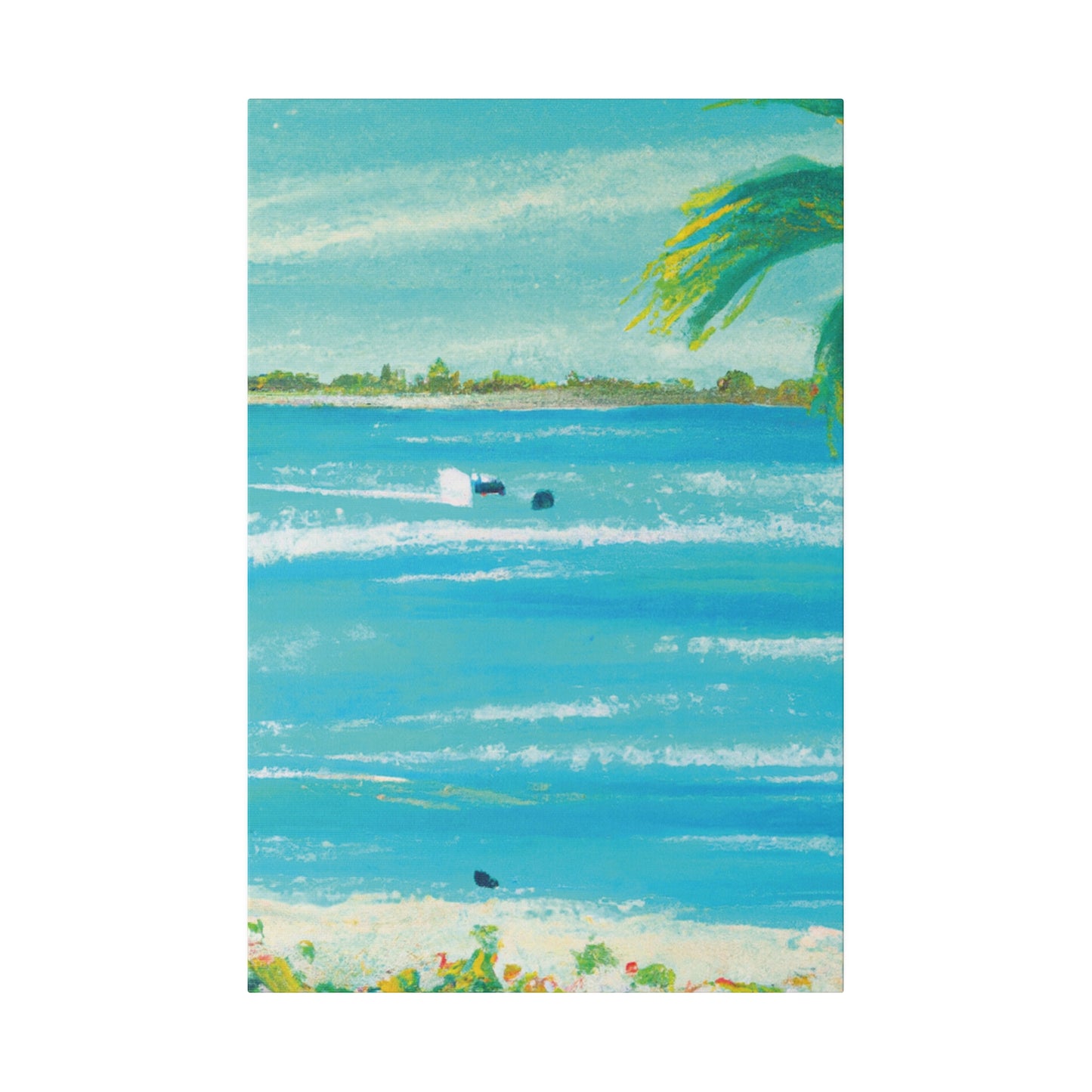 4282E - Bahamas Ocean Painting Print | Bahamas | Ocean | Beach | Poster | Home Decor | Wall Art | Canvas