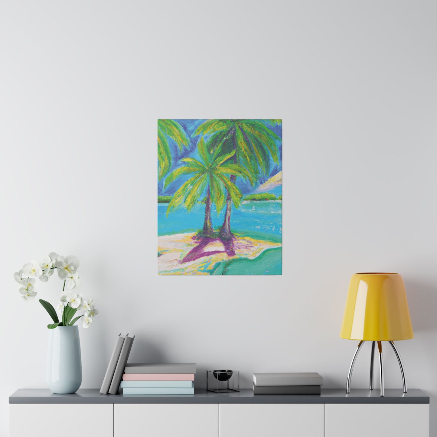 6632P - Bahamas Ocean Painting Print | Bahamas | Ocean | Beach | Poster | Home Decor | Wall Art | Canvas