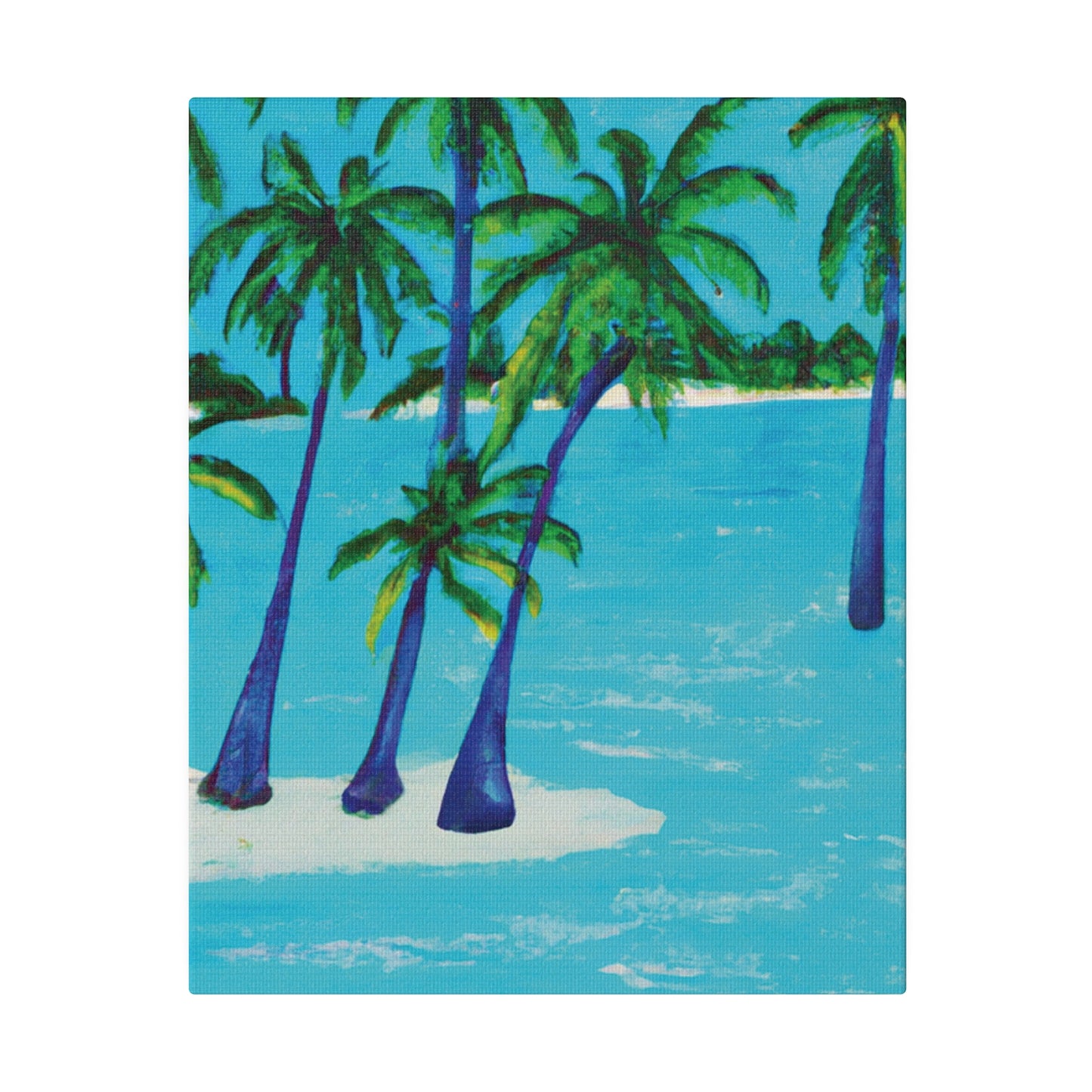 2486G - Bahamas Ocean Painting Print | Bahamas | Ocean | Beach | Poster | Home Decor | Wall Art | Canvas