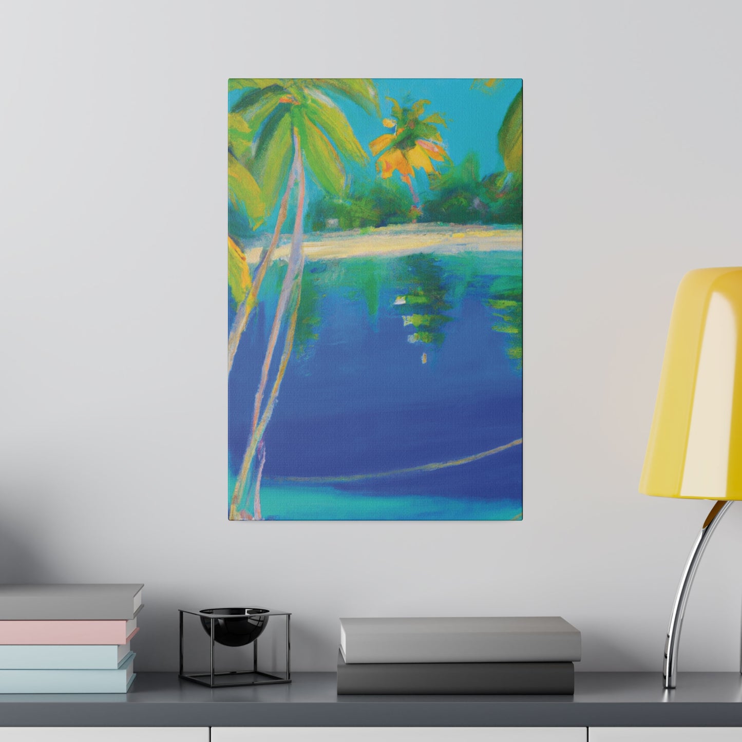 6837T - Bahamas Ocean Painting Print | Bahamas | Ocean | Beach | Poster | Home Decor | Wall Art | Canvas