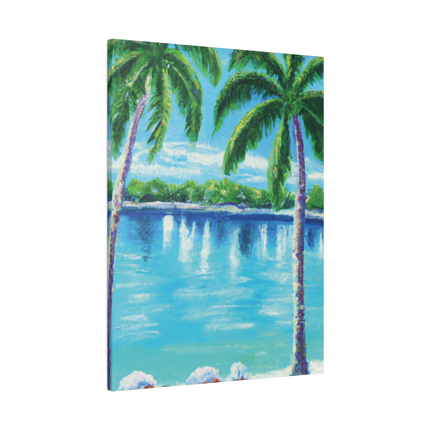 4482N - Bahamas Ocean Painting Print | Bahamas | Ocean | Beach | Poster | Home Decor | Wall Art | Canvas