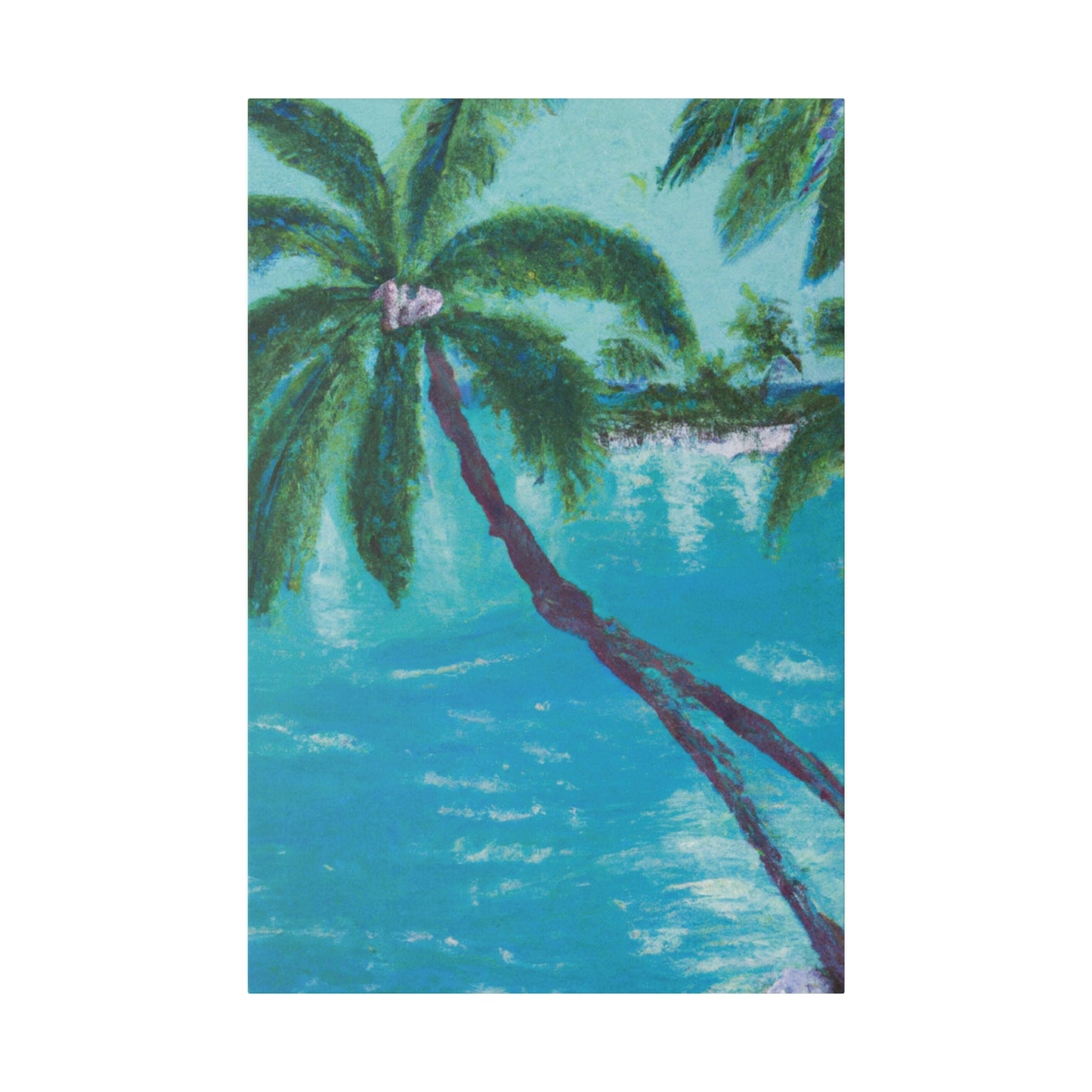 5392F - Bahamas Ocean Painting Print | Bahamas | Ocean | Beach | Poster | Home Decor | Wall Art | Canvas