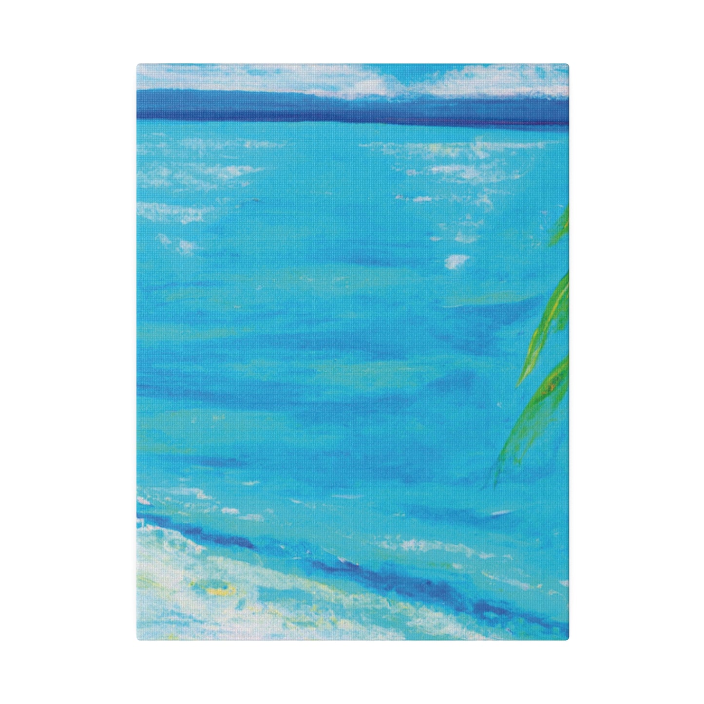 8858N - Bahamas Ocean Painting Print | Bahamas | Ocean | Beach | Poster | Home Decor | Wall Art | Canvas