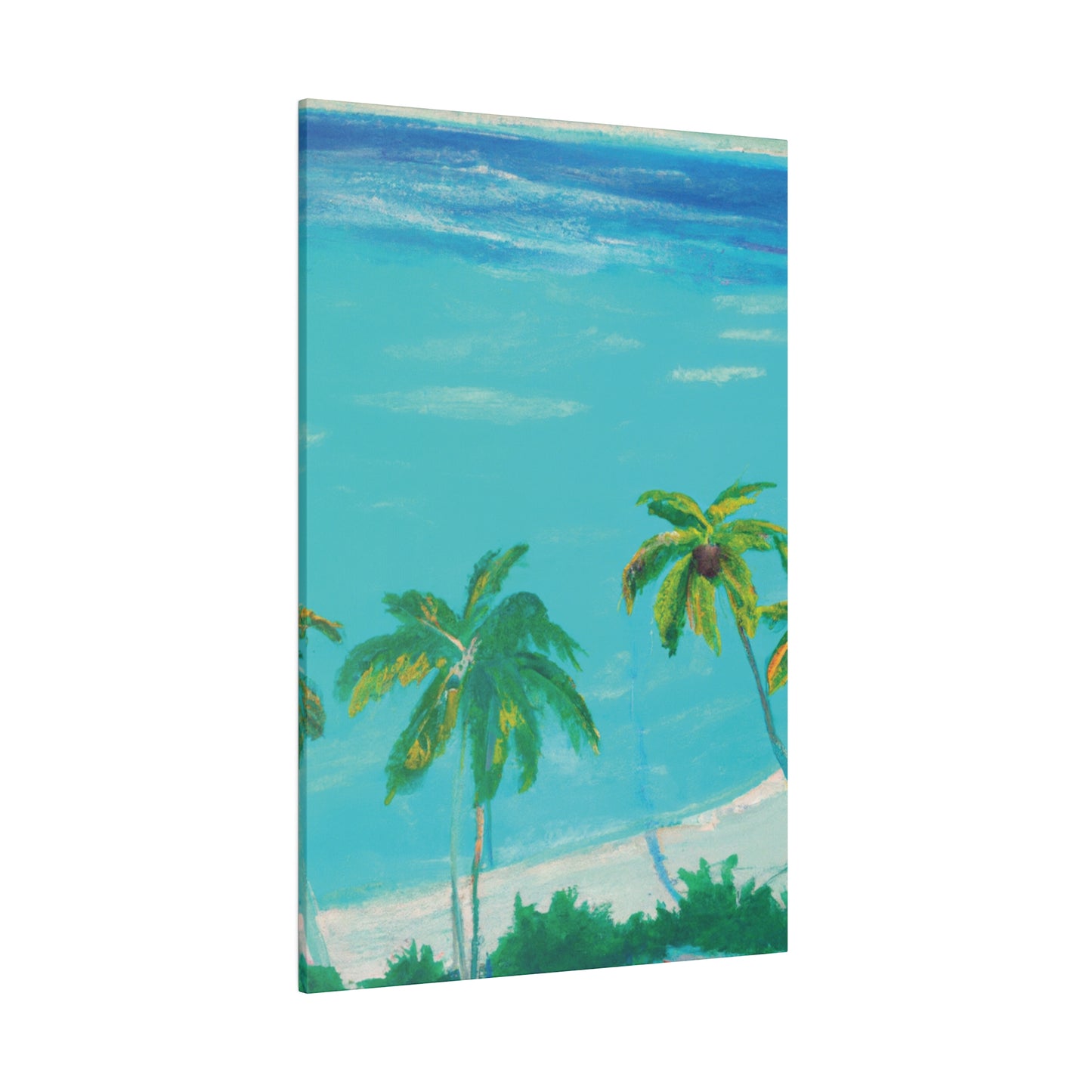 7383L - Bahamas Ocean Painting Print | Bahamas | Ocean | Beach | Poster | Home Decor | Wall Art | Canvas