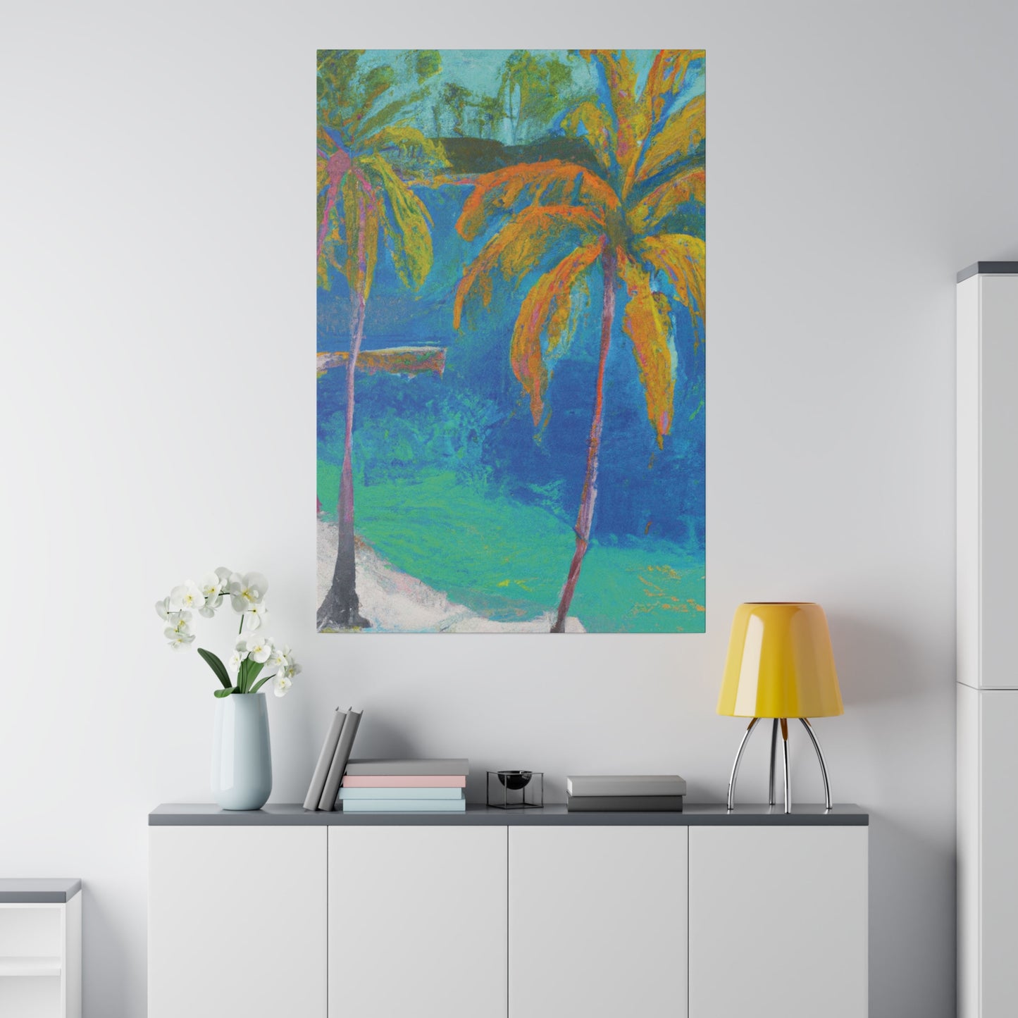 5481T - Bahamas Ocean Painting Print | Bahamas | Ocean | Beach | Poster | Home Decor | Wall Art | Canvas