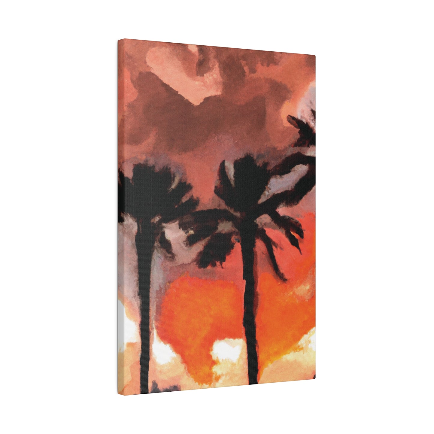 9073X - Miami Beach Sunset Painting Print | Miami | Beach | Sunset | Poster | Home Decor | Wall Art | Canvas