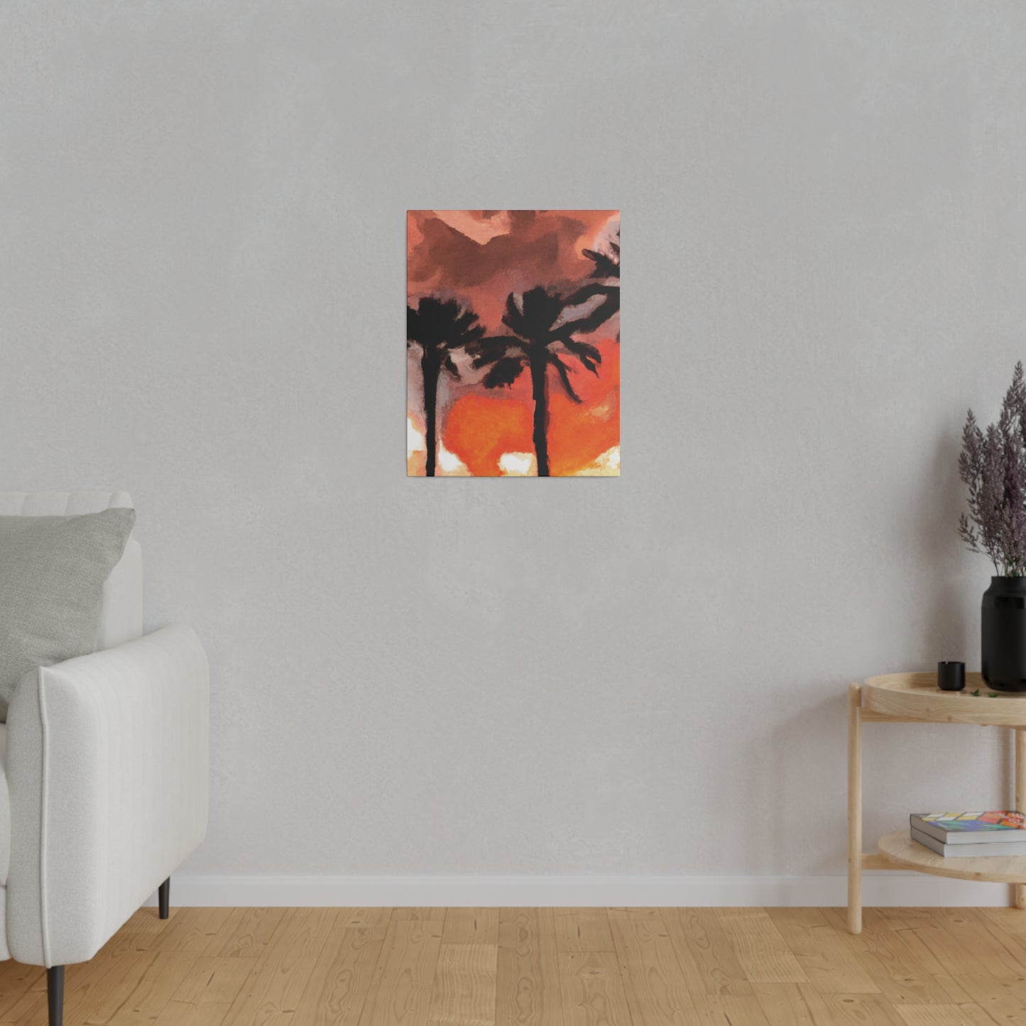 9073X - Miami Beach Sunset Painting Print | Miami | Beach | Sunset | Poster | Home Decor | Wall Art | Canvas