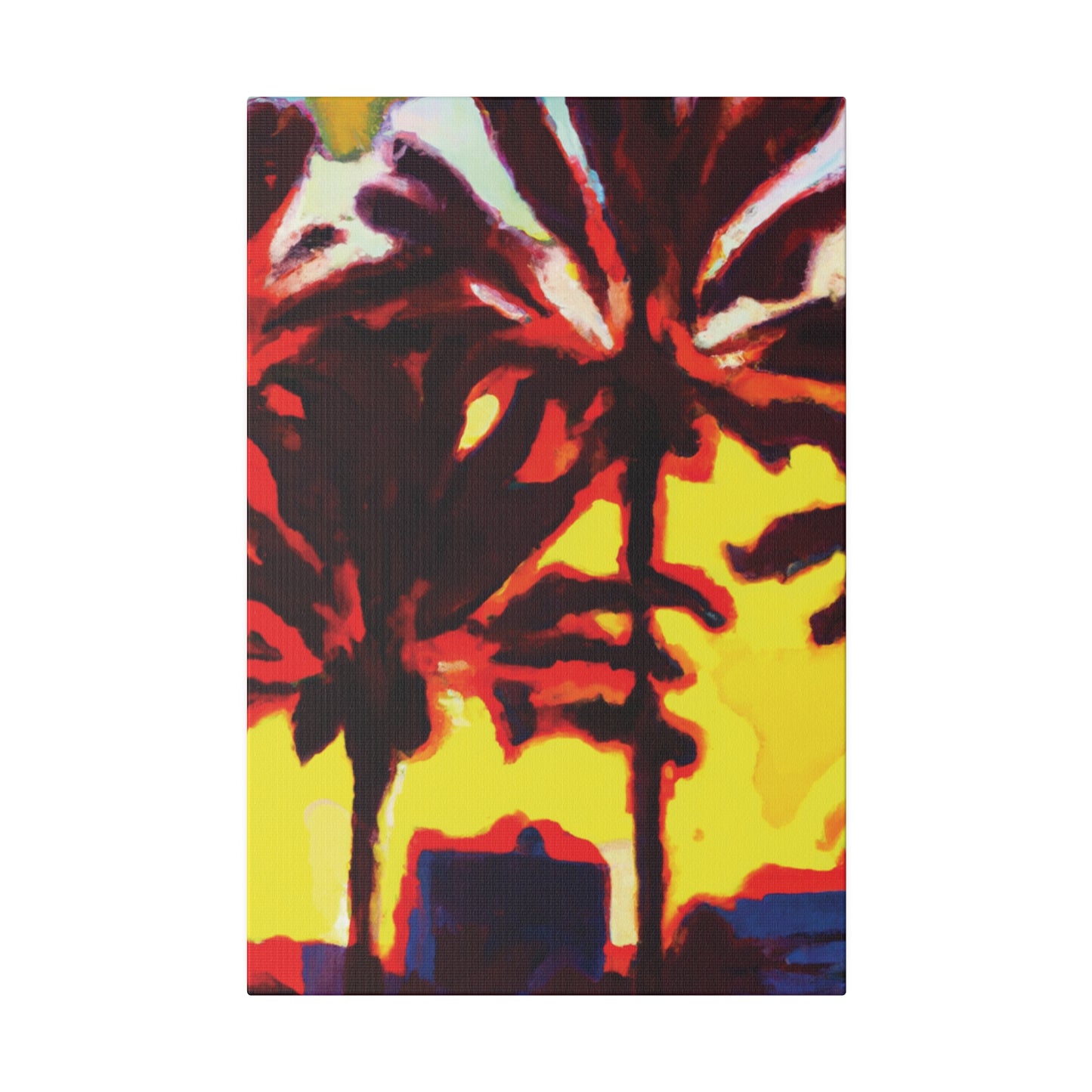 3133X - Miami Beach Sunset Painting Print | Miami | Beach | Sunset | Poster | Home Decor | Wall Art | Canvas