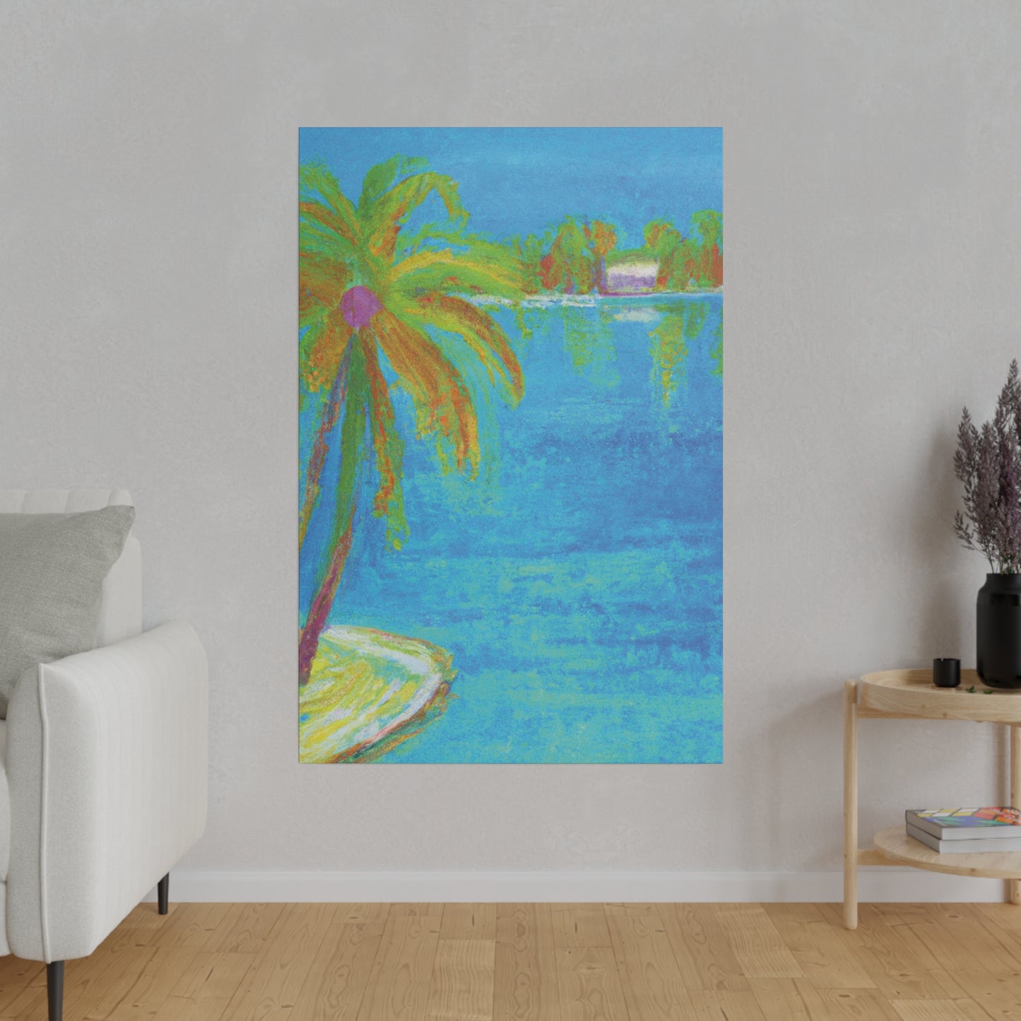 7245E - Bahamas Ocean Painting Print | Bahamas | Ocean | Beach | Poster | Home Decor | Wall Art | Canvas