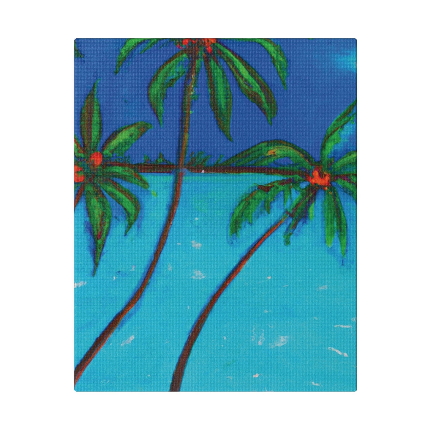 9305W - Bahamas Ocean Painting Print | Bahamas | Ocean | Beach | Poster | Home Decor | Wall Art | Canvas