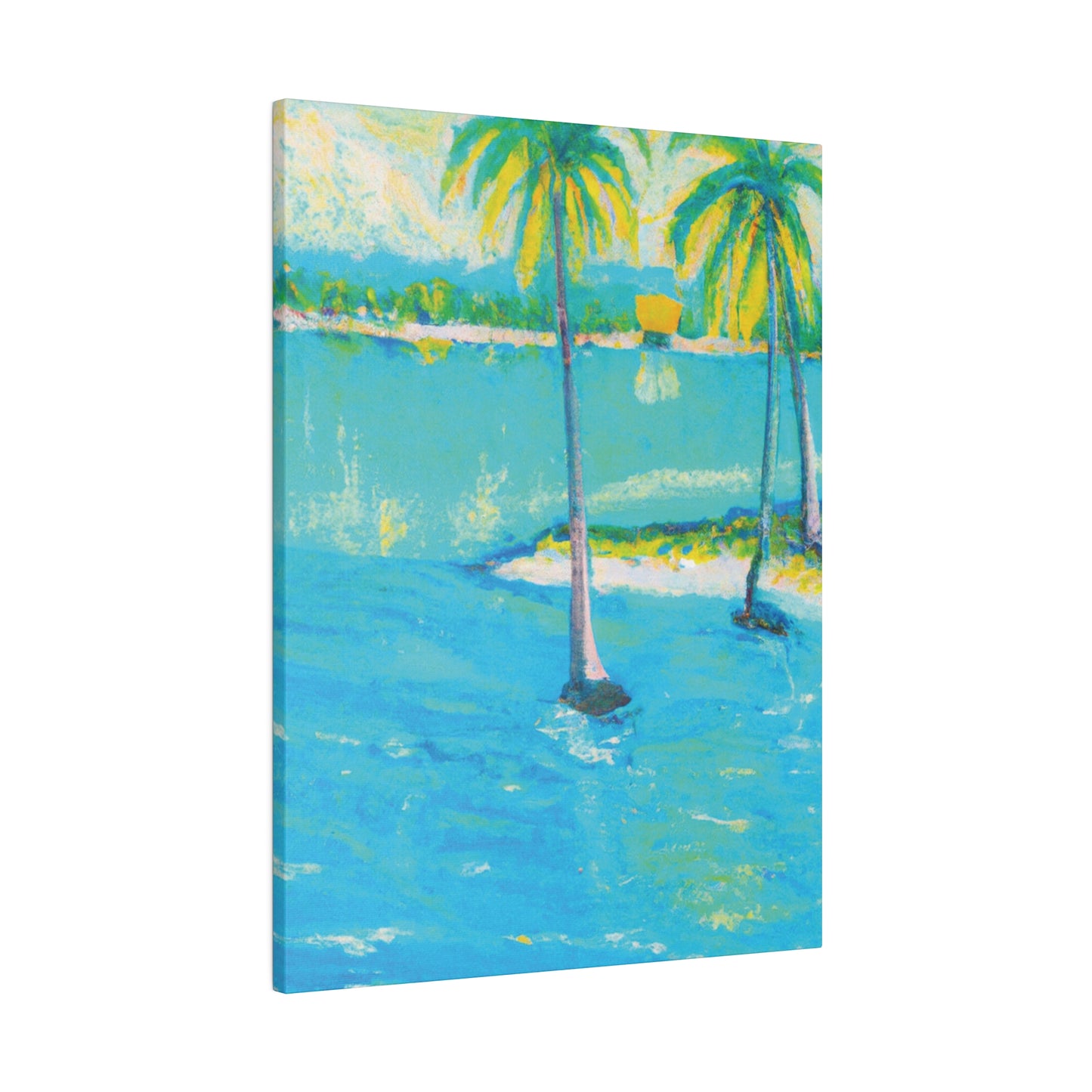 9652X - Bahamas Ocean Painting Print | Bahamas | Ocean | Beach | Poster | Home Decor | Wall Art | Canvas