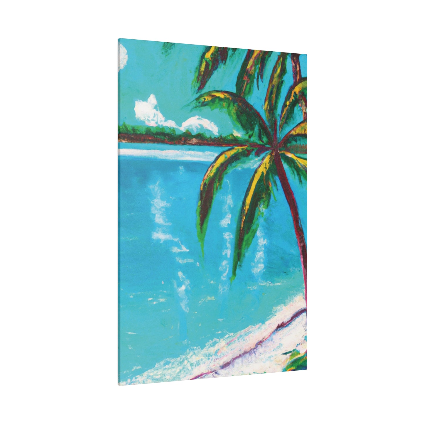 3917M - Bahamas Ocean Painting Print | Bahamas | Ocean | Beach | Poster | Home Decor | Wall Art | Canvas